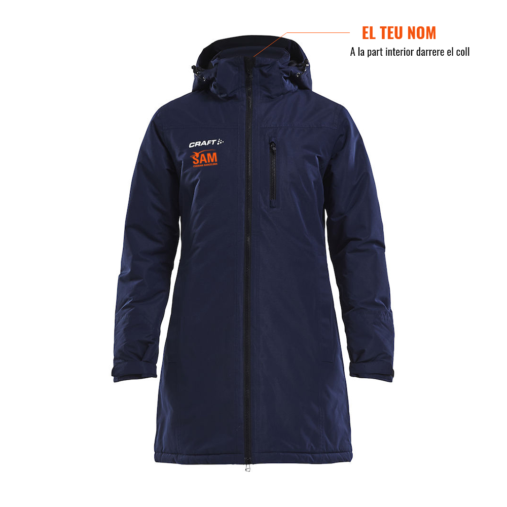Parka Dona SAM Barcelona (XS)