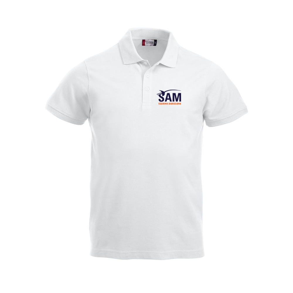 Polo Junior Blanc SAM Barcelona (100)