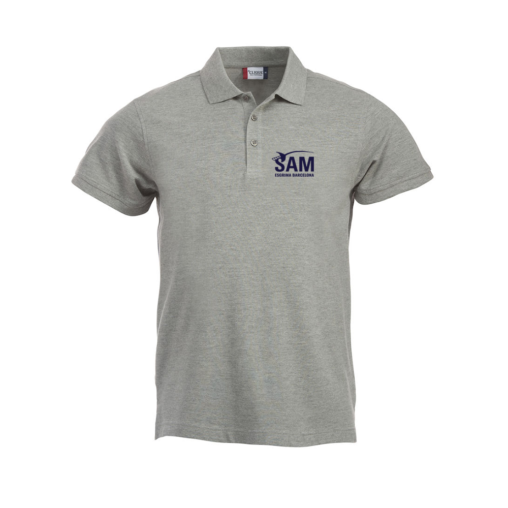 Polo Junior Gris SAM Barcelona