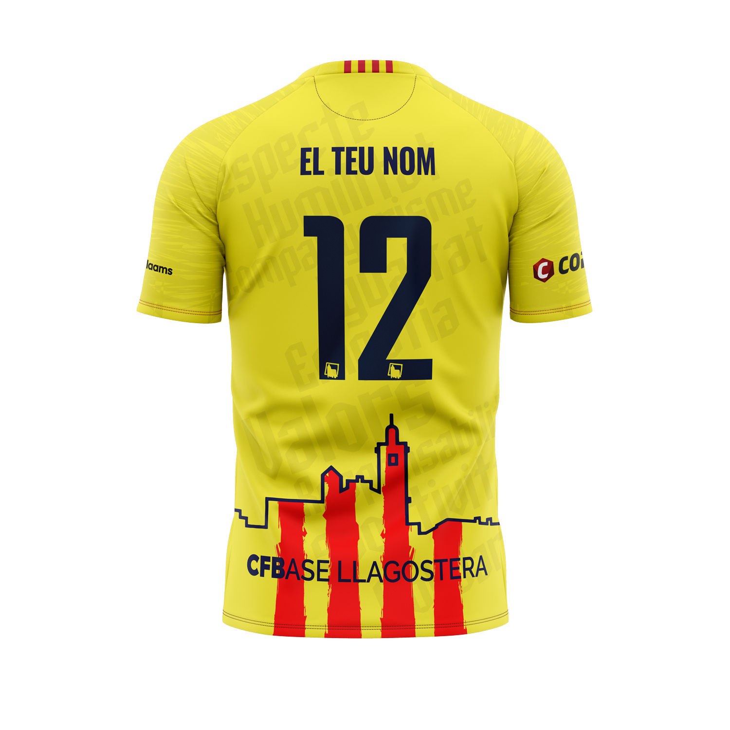 Samarreta de Joc 2a CF Base Llagostera (XXL)