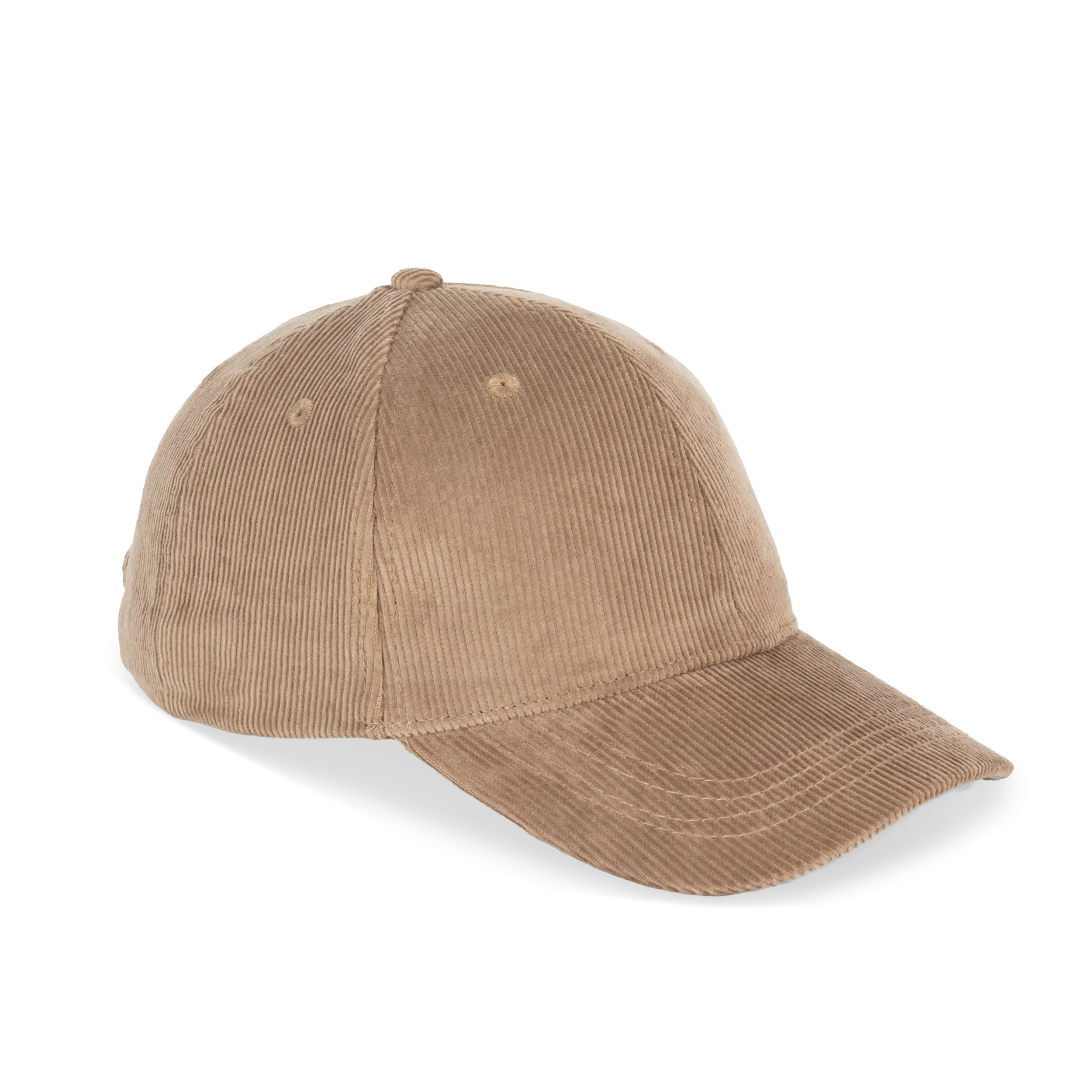 Gorra de pana ecorresponsable 6 paneles unisex