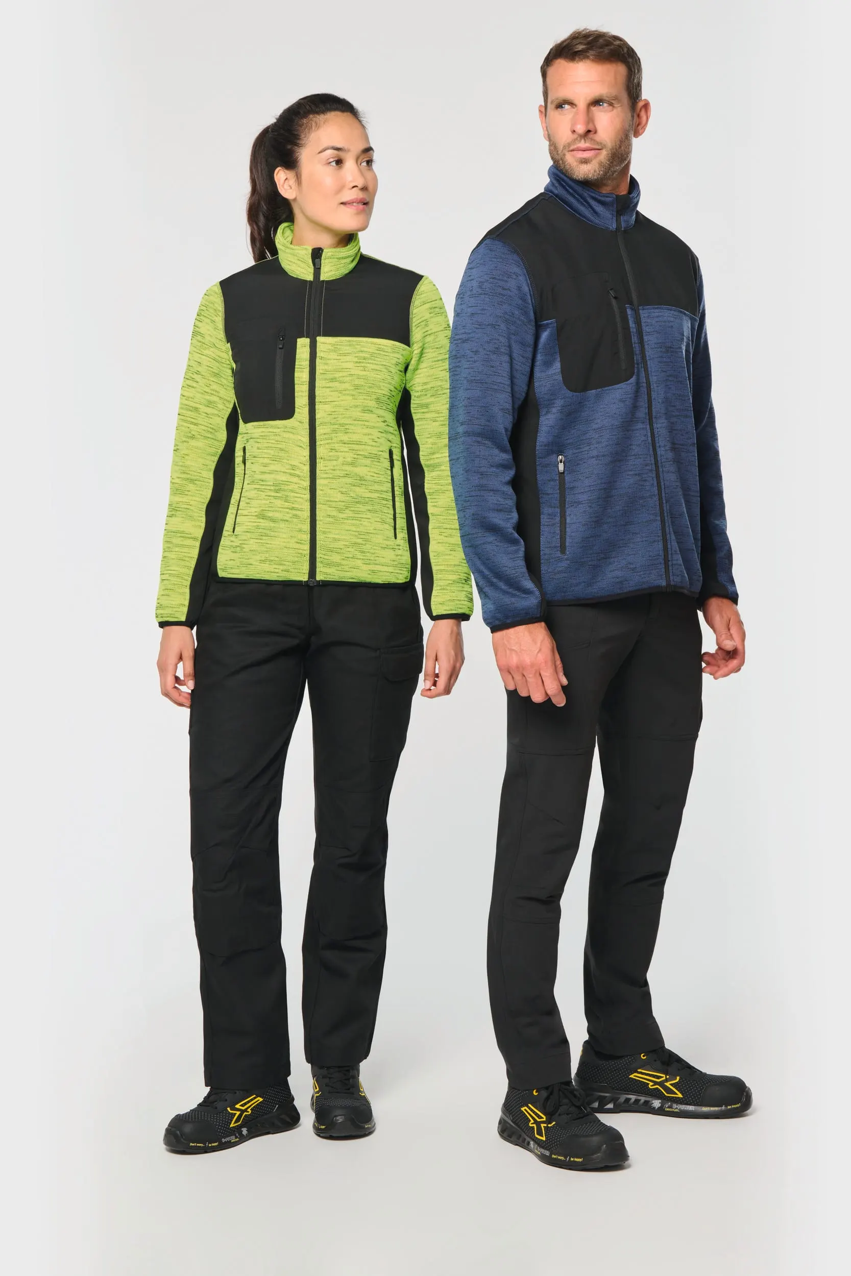 Chaqueta polytricot reciclada mujer