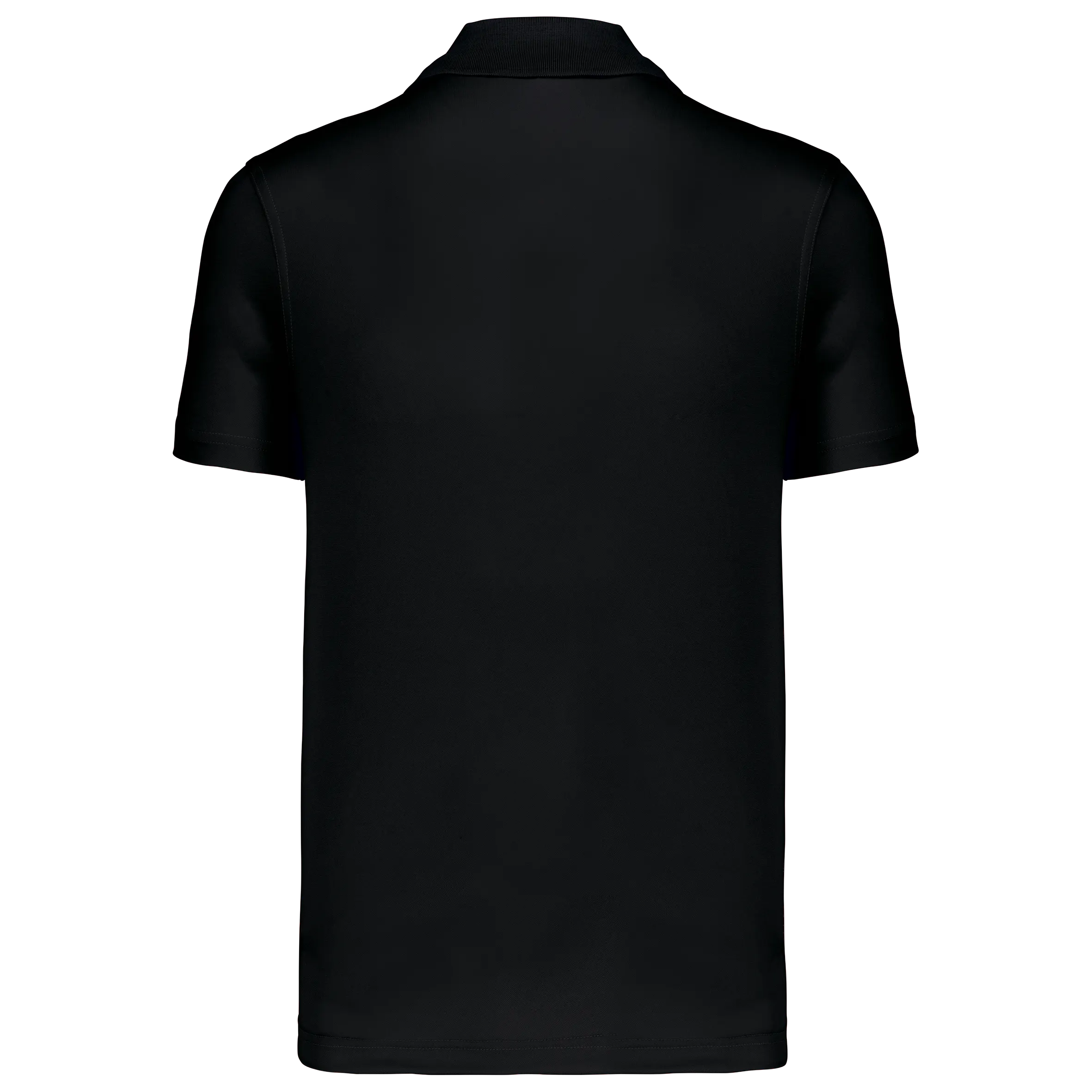Polo interlock de manga corta hombre