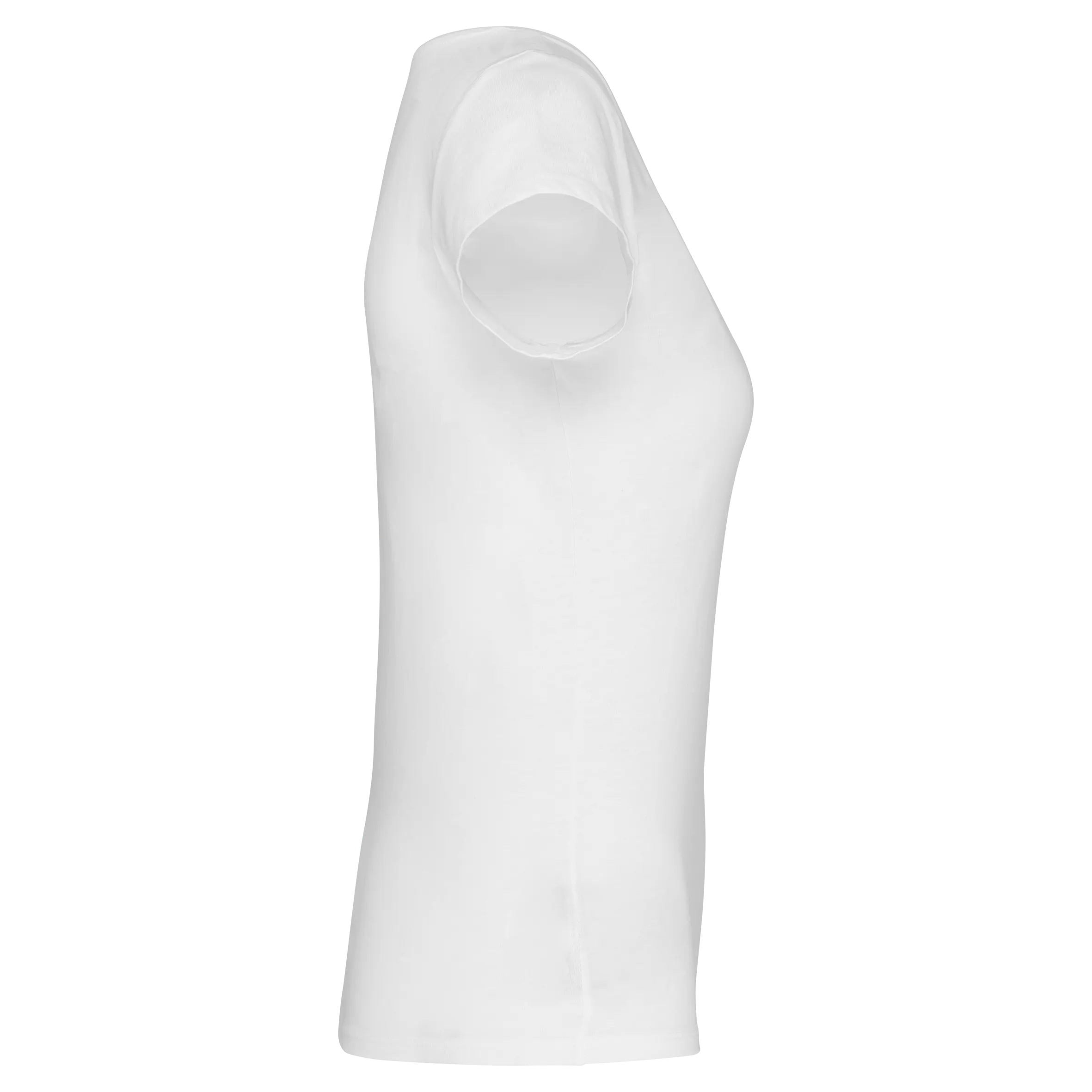 Camiseta manga corta cuello barco mujer
