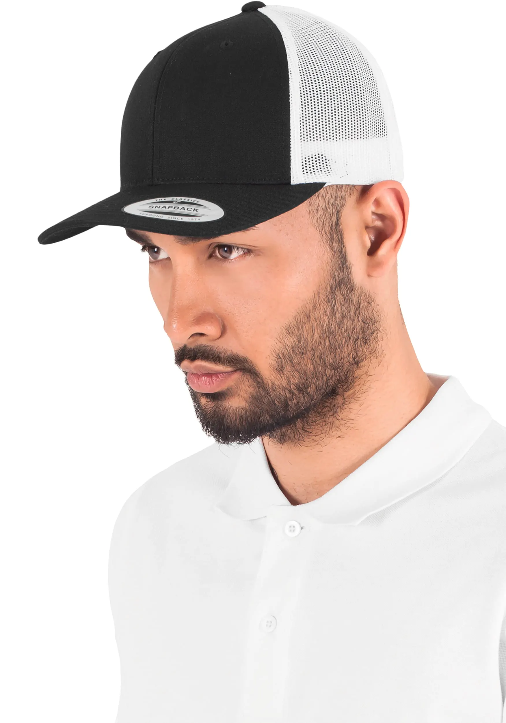 Gorra trucker retro bicolor<br/>