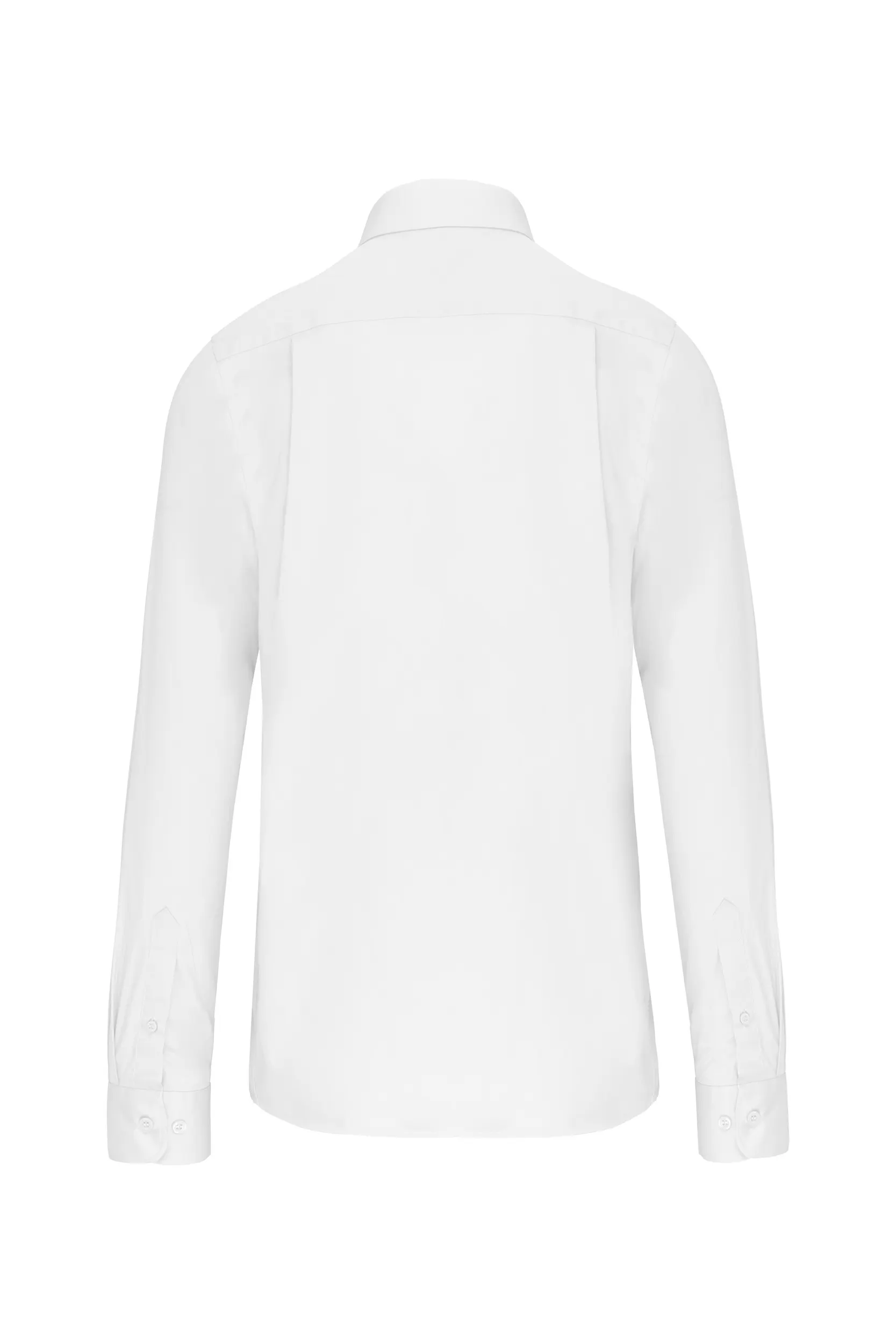 Camisa popelina manga larga hombre