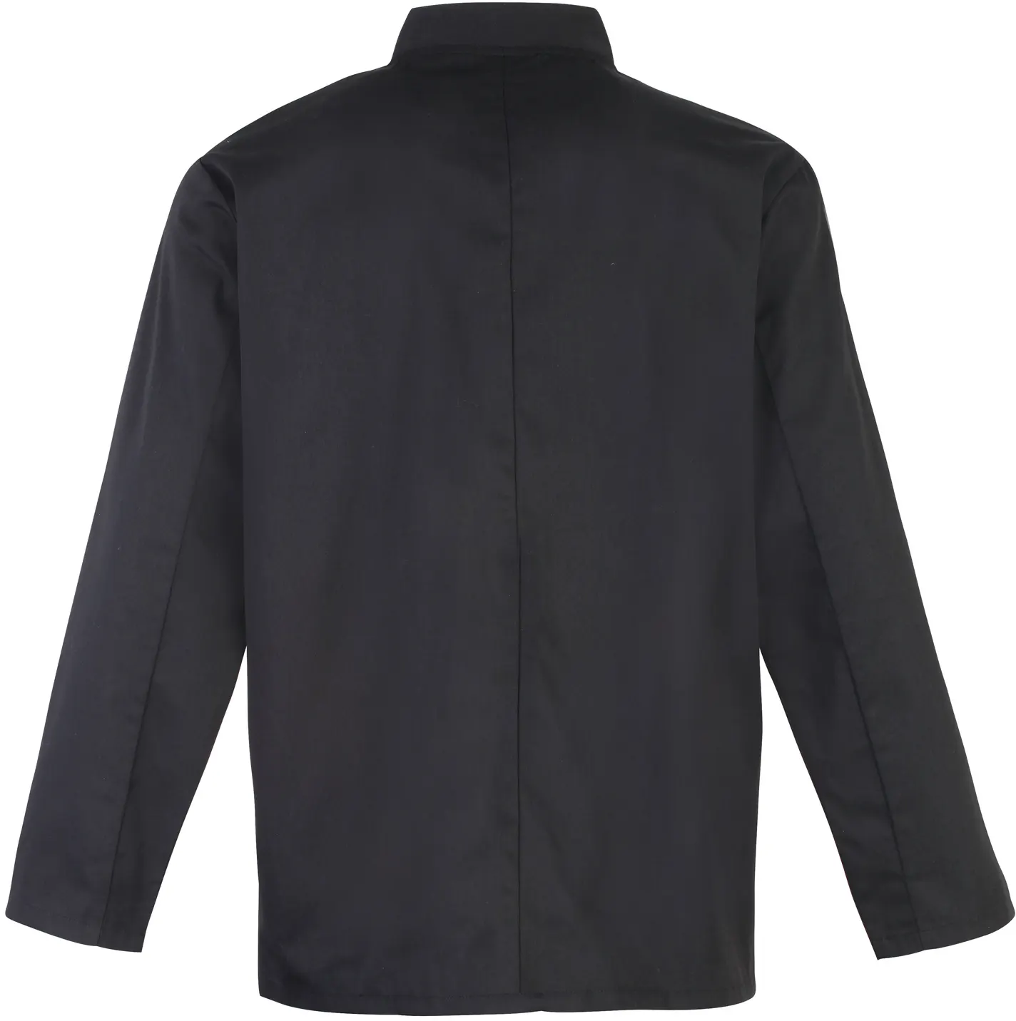 Chaqueta de cocina botones a presión manga larga