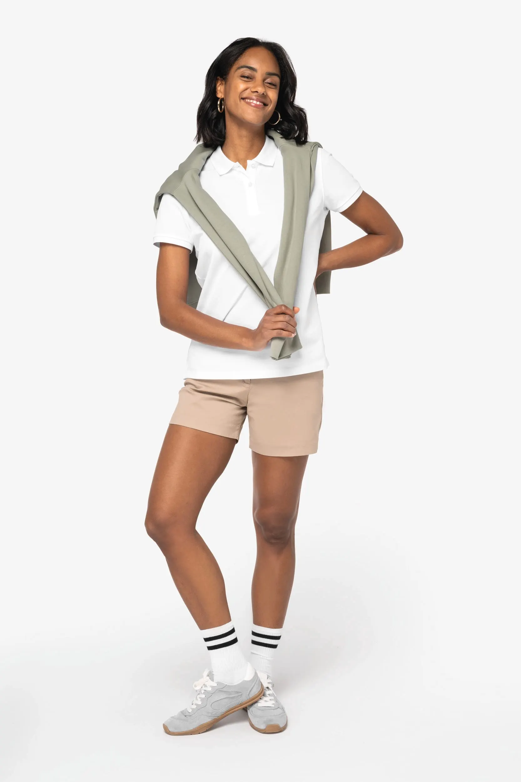 Bermuda chino ecorresponsable mujer
