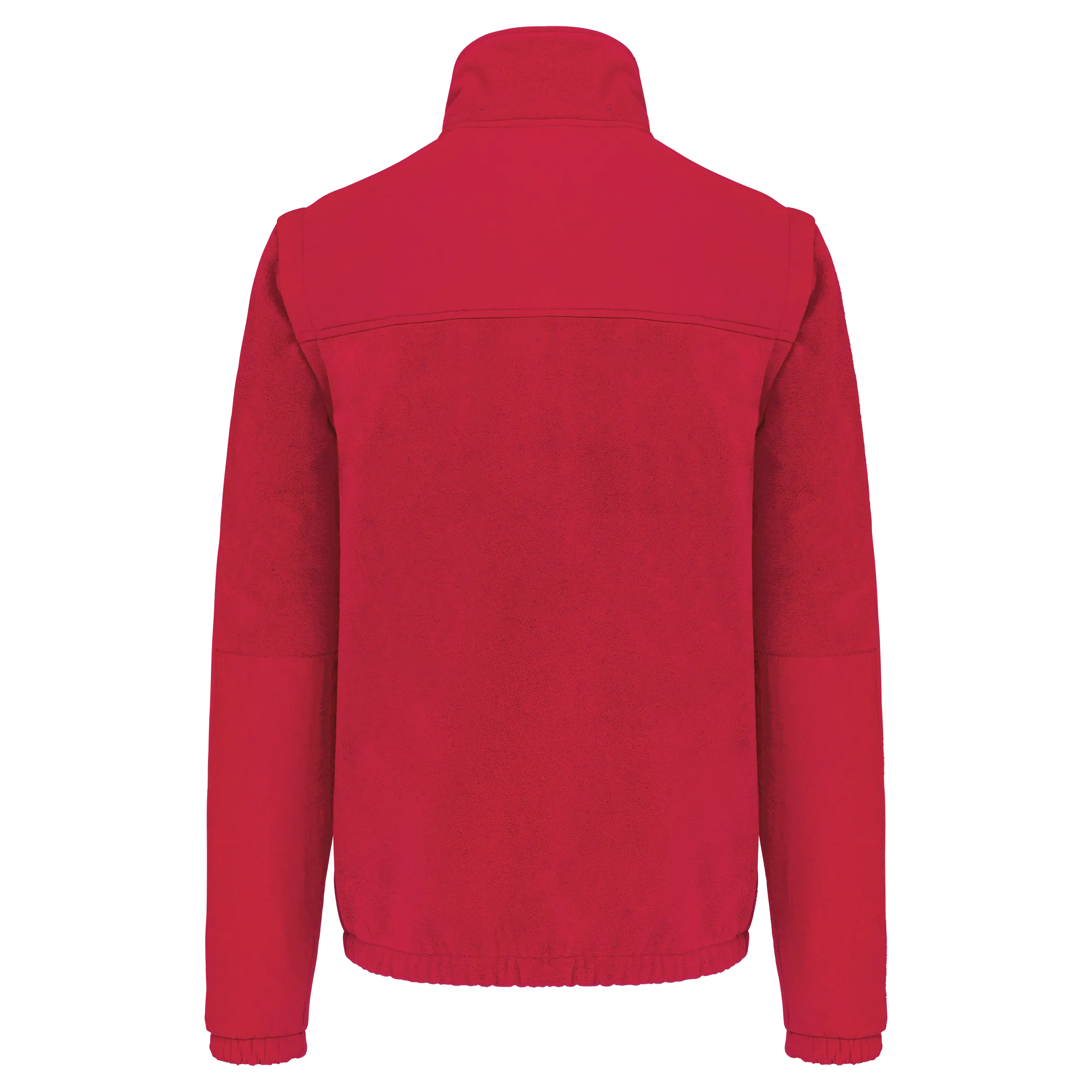 Chaqueta polar con mangas amovibles hombre