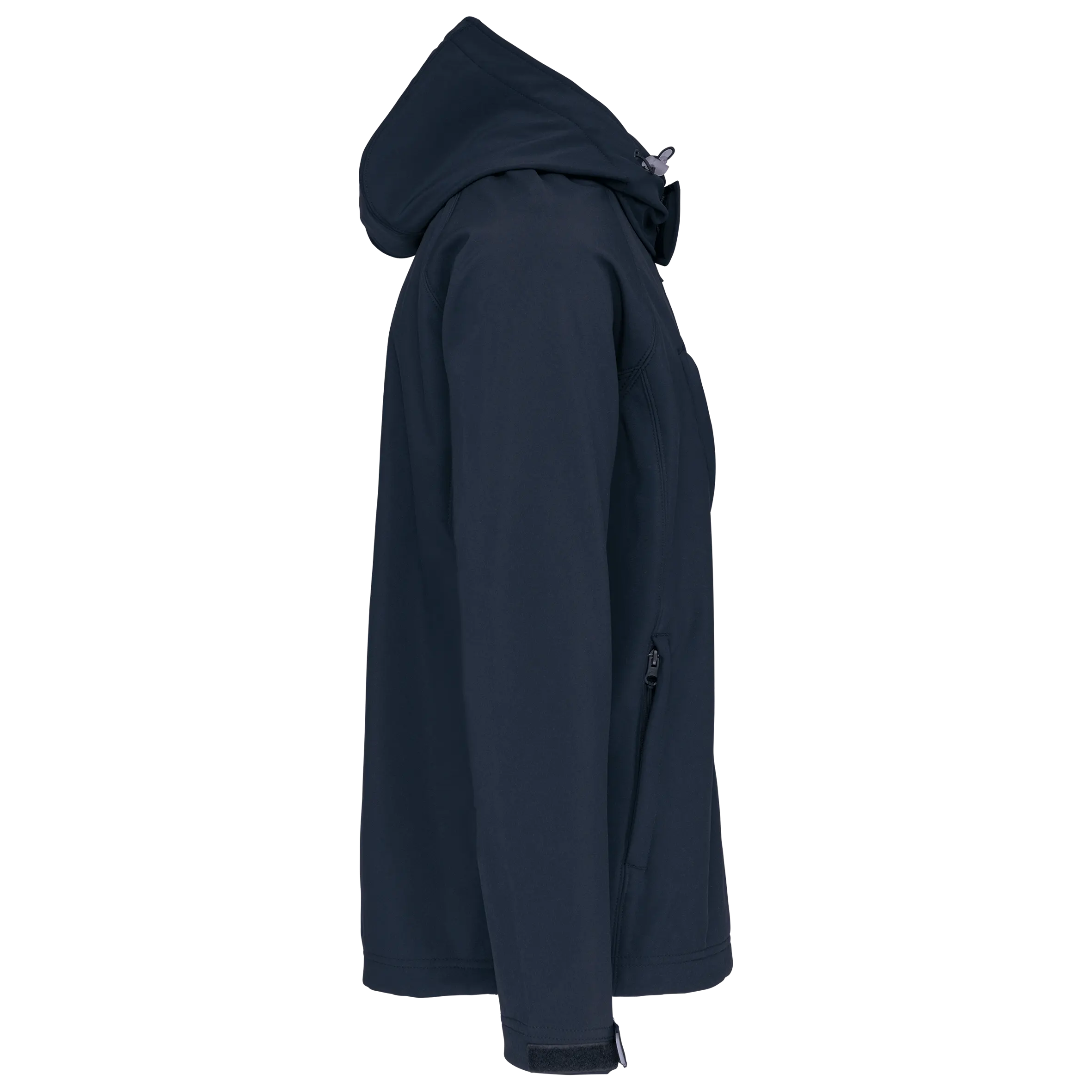 Chaqueta softshell con capucha extraíble hombre