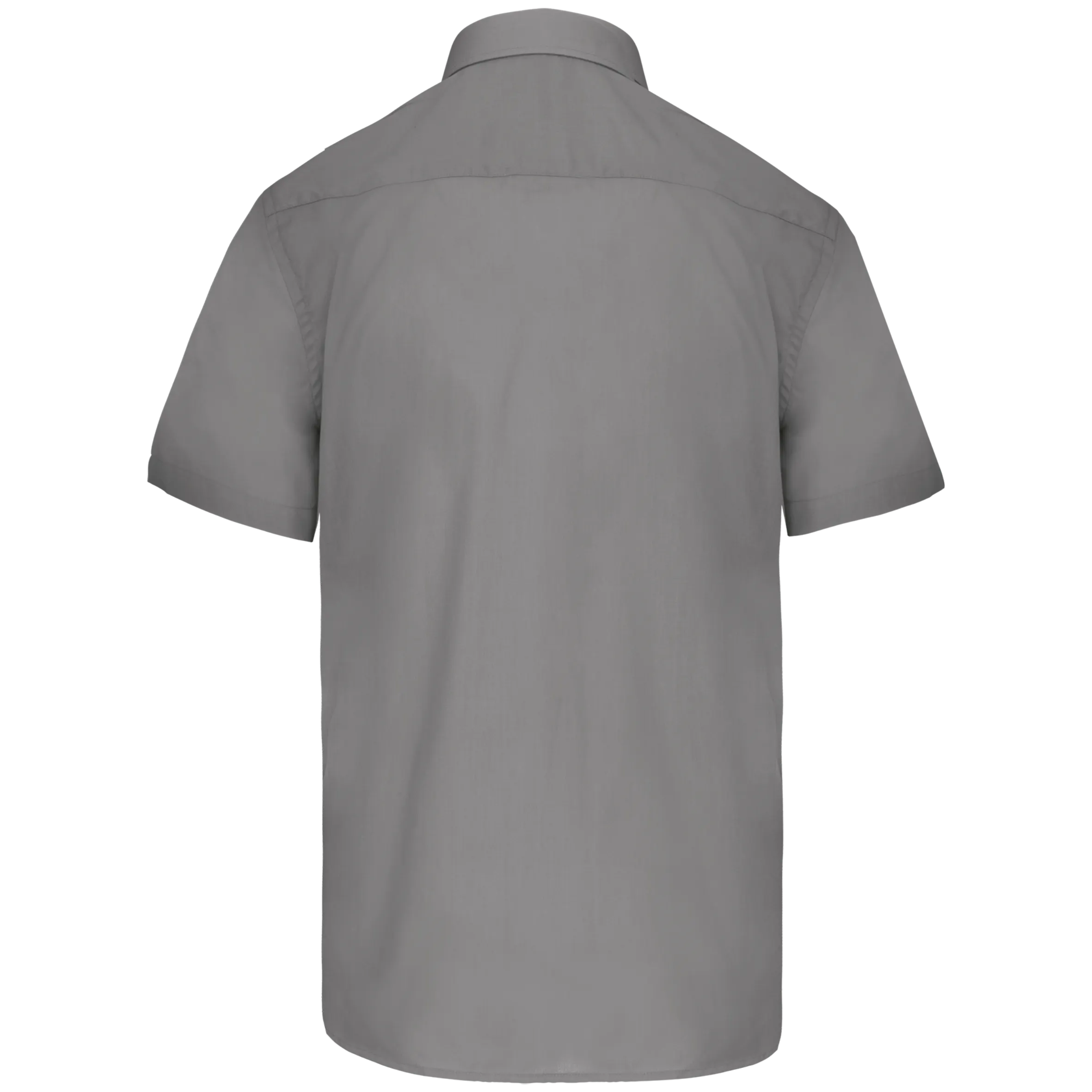 Camisa popelina de polialgodón manga corta de fácil cuidado hombre