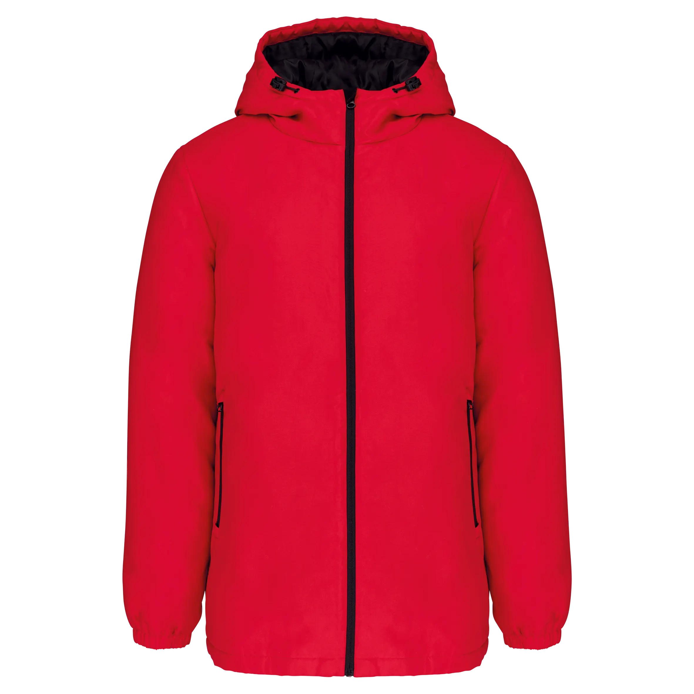 Parka con capucha reciclada unisex