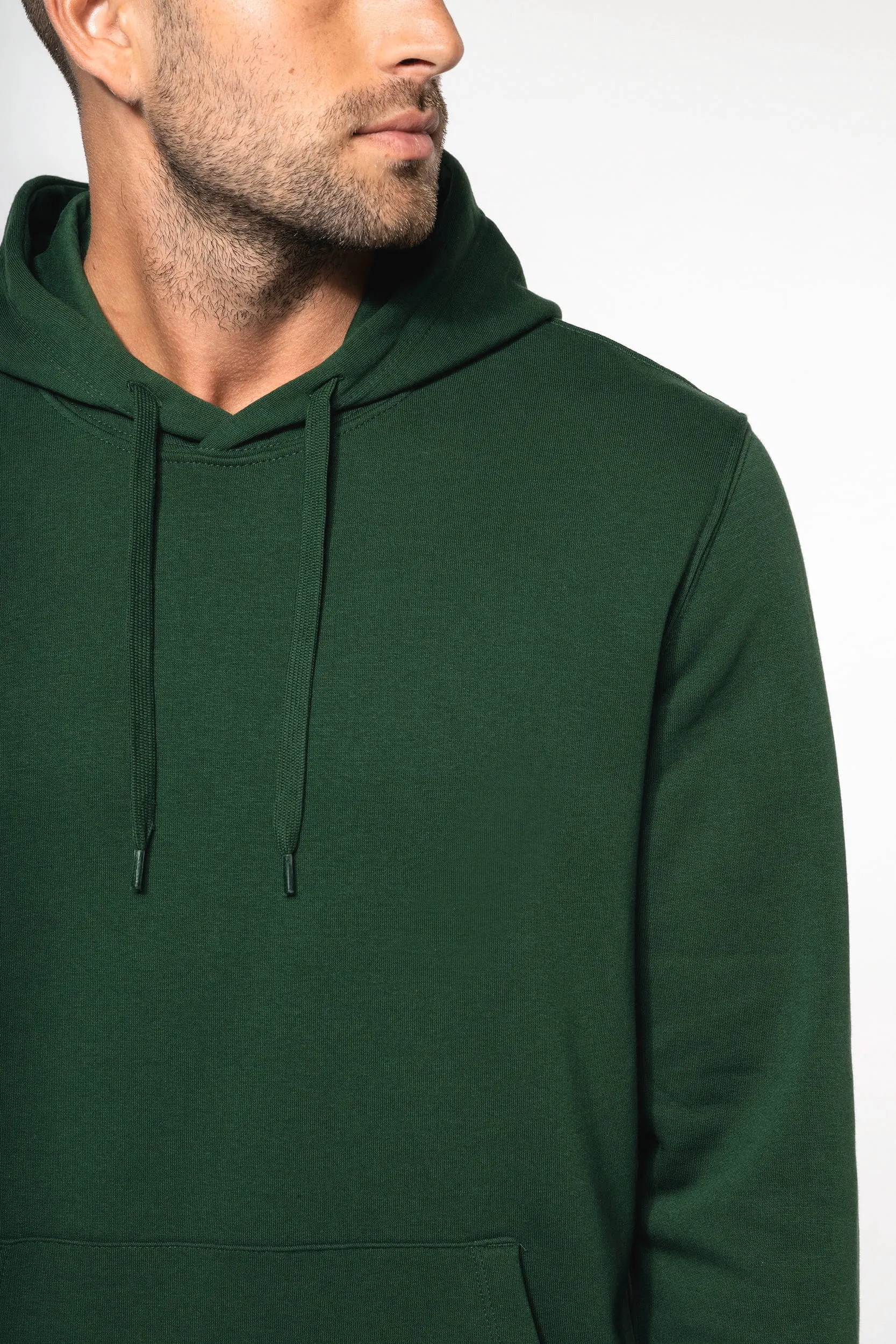 Sudadera capucha ecorresponsable hombre