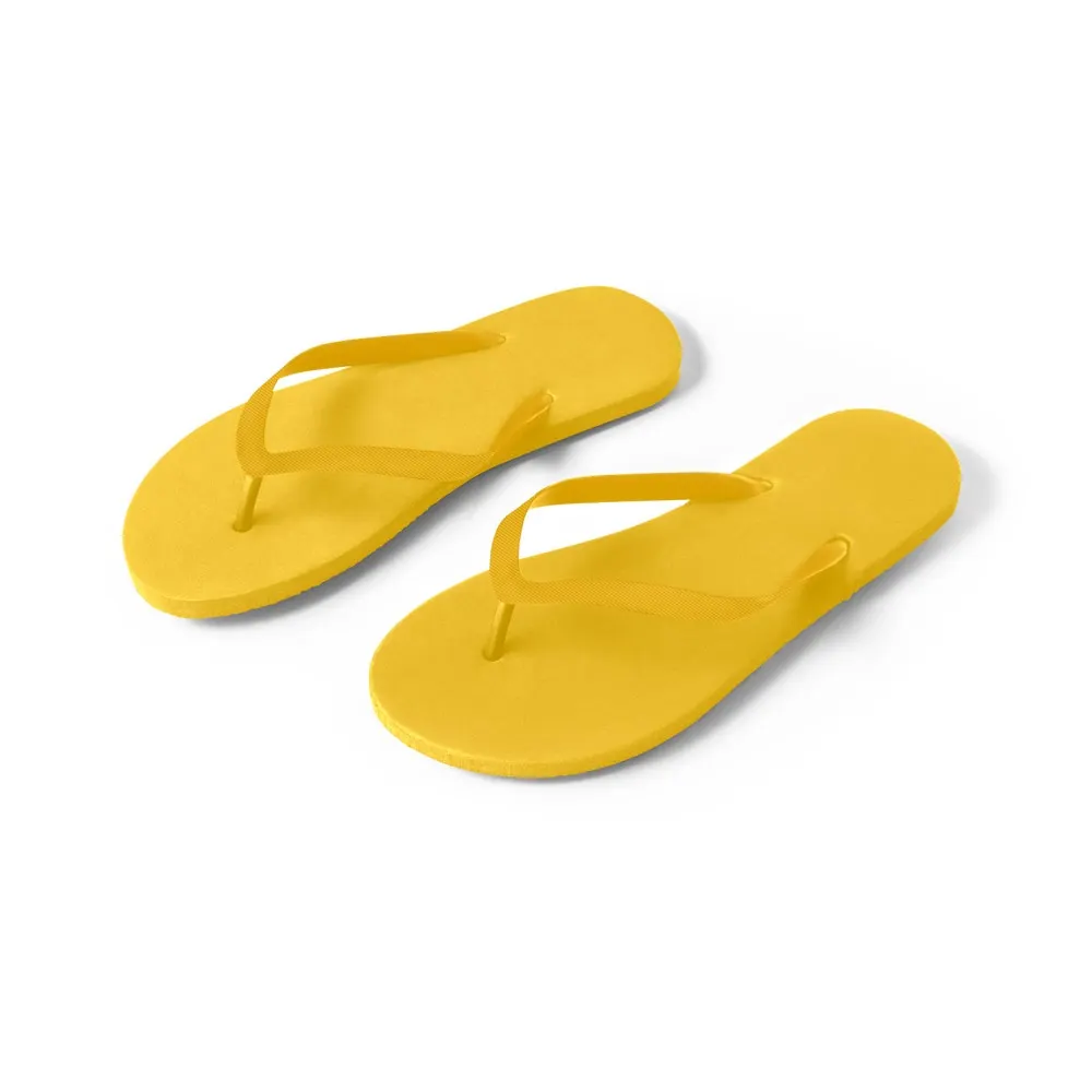 MAUPITI L / XL. Zapatillas cómodas con suela de PE y tira de PVC