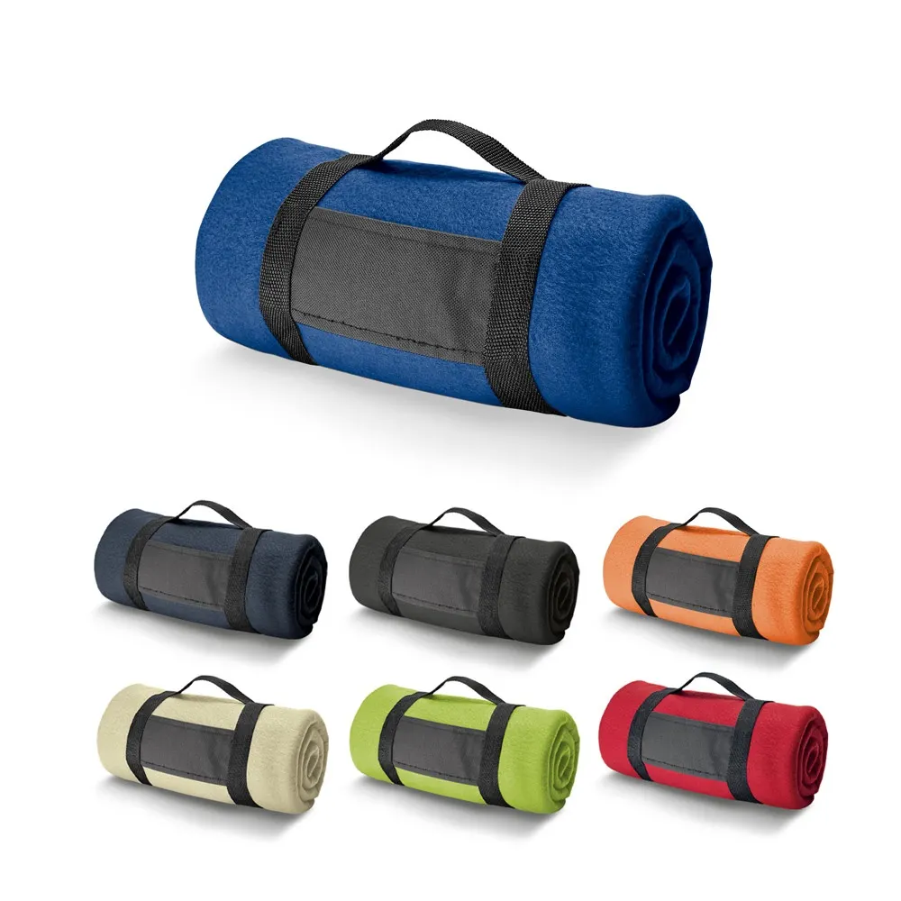 THORPE. Manta polar con asa desmontable (180 g/m²)