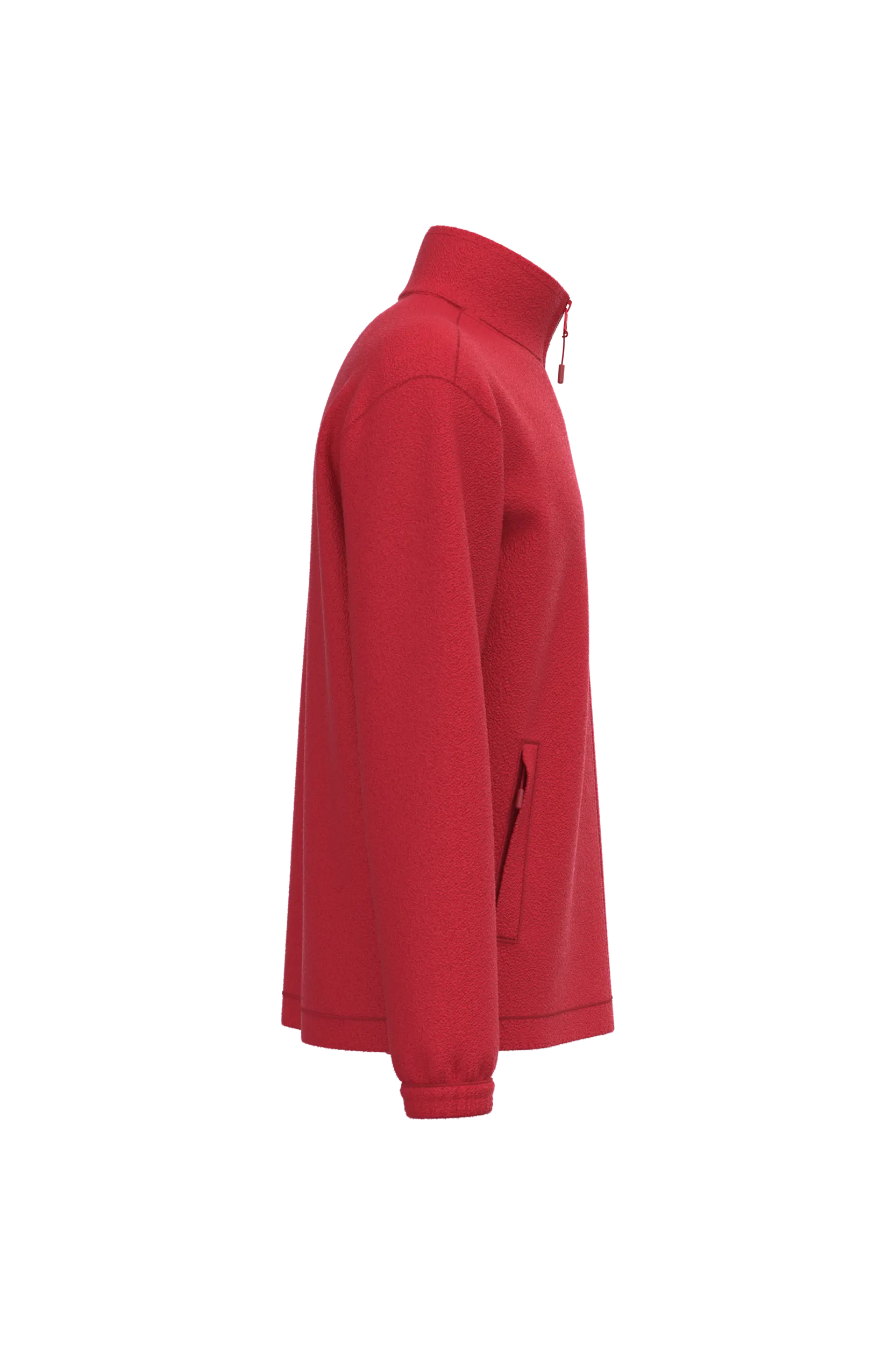 Chaqueta polar ajustable con puños elásticos
