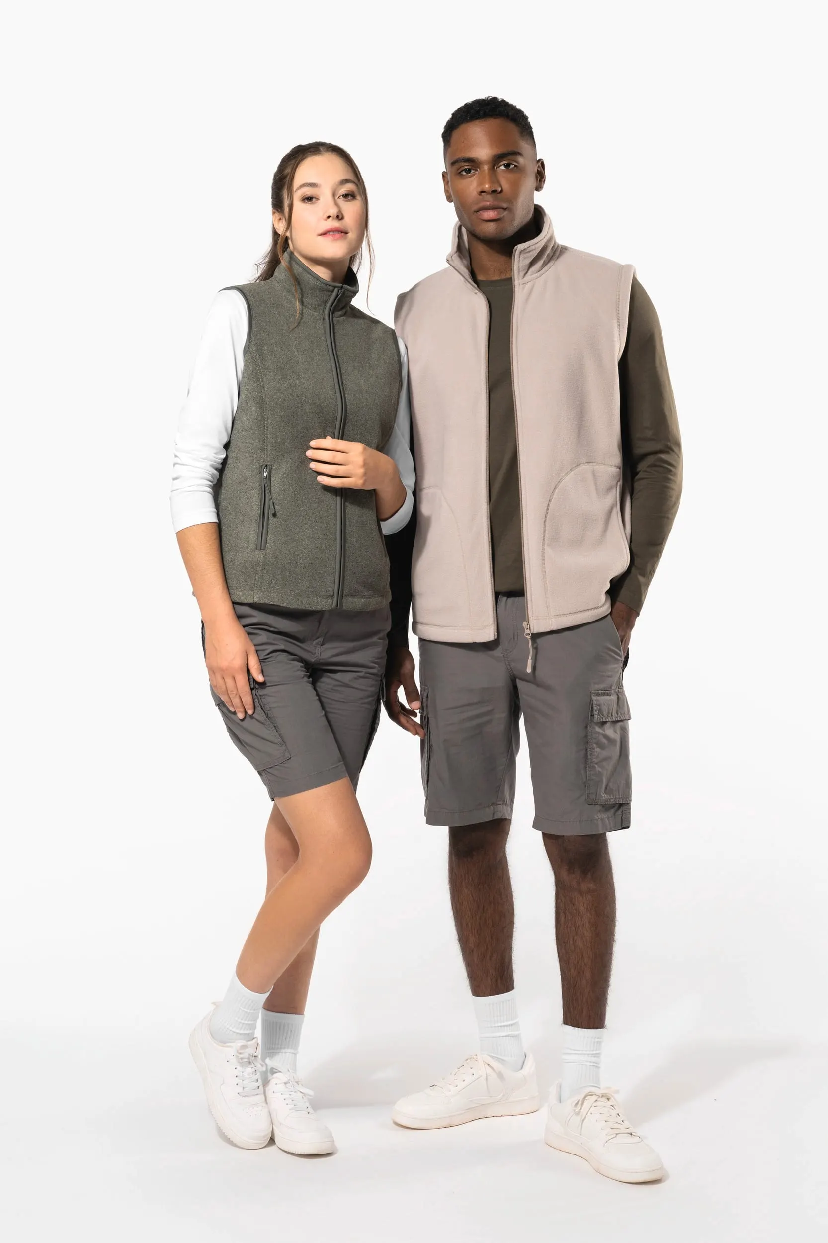 Chaleco micropolar mujer
