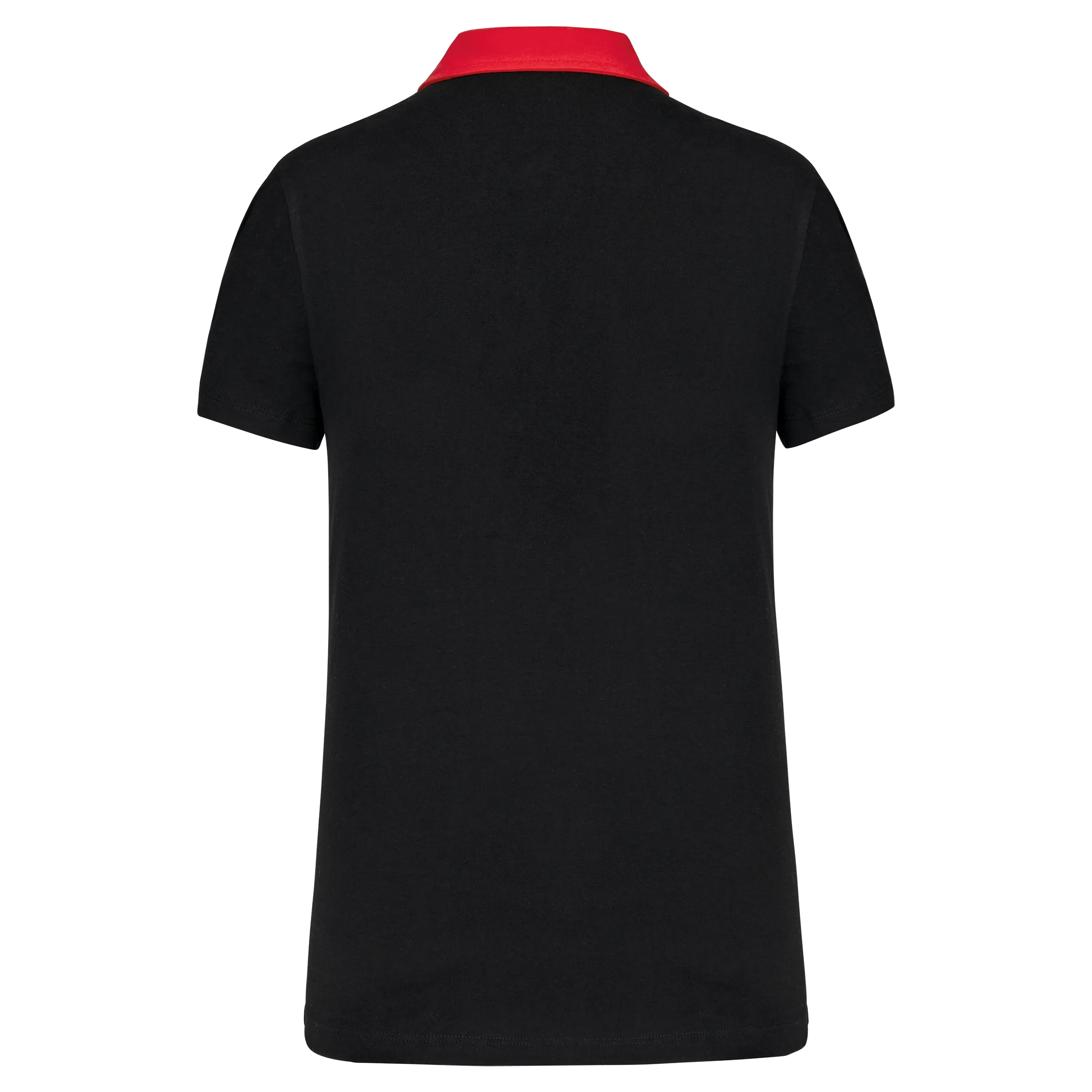 Polo jersey bicolor mujer