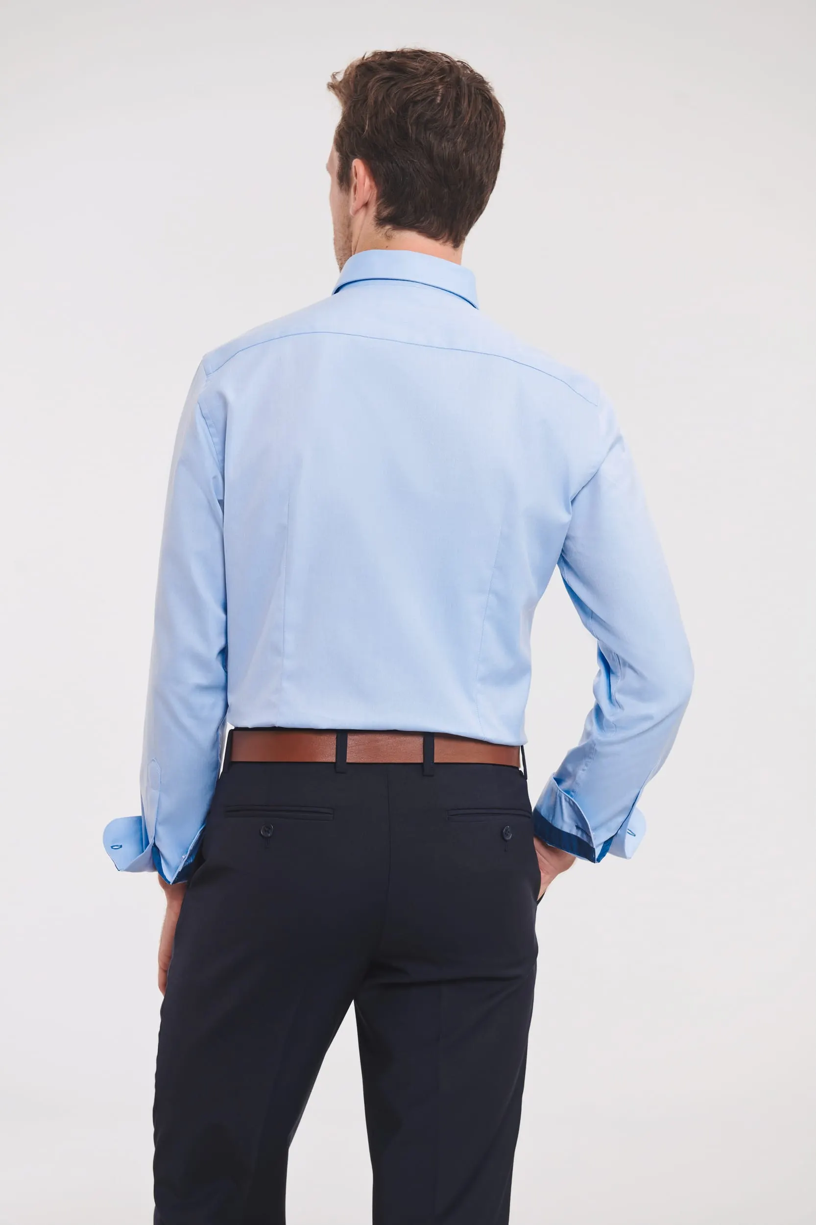 Camisa Espiga manga larga