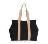 Bolsa shopper reciclada grande con fuelle