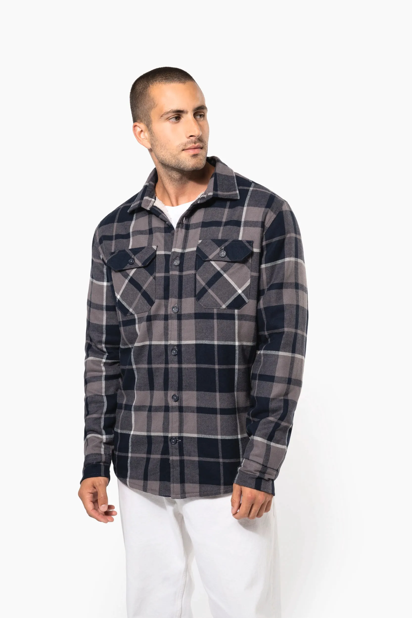 Sobrecamisa leñador forro de sherpa