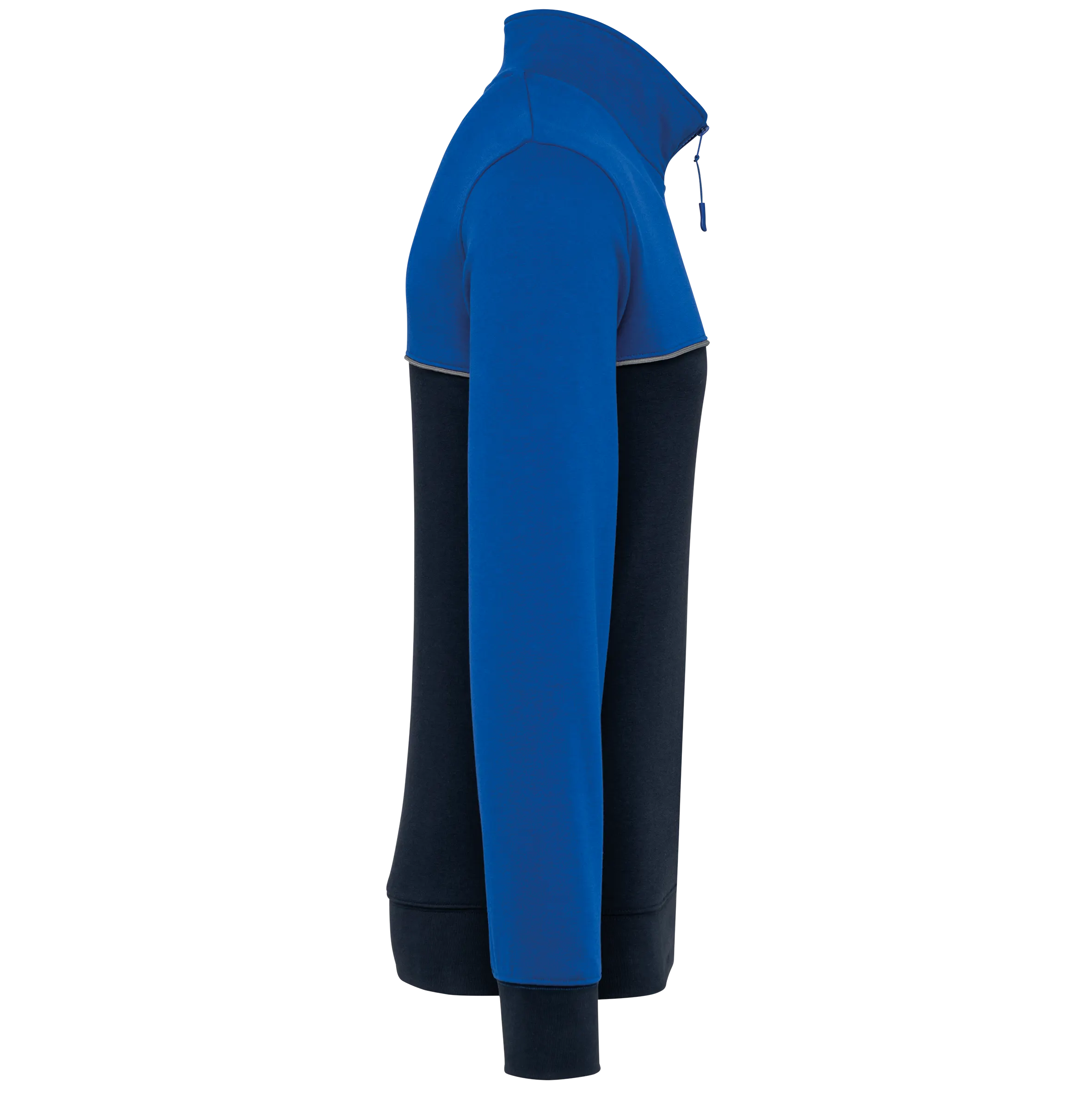 Sudadera 1/4 cremallera ecorresponsable– Unisex
