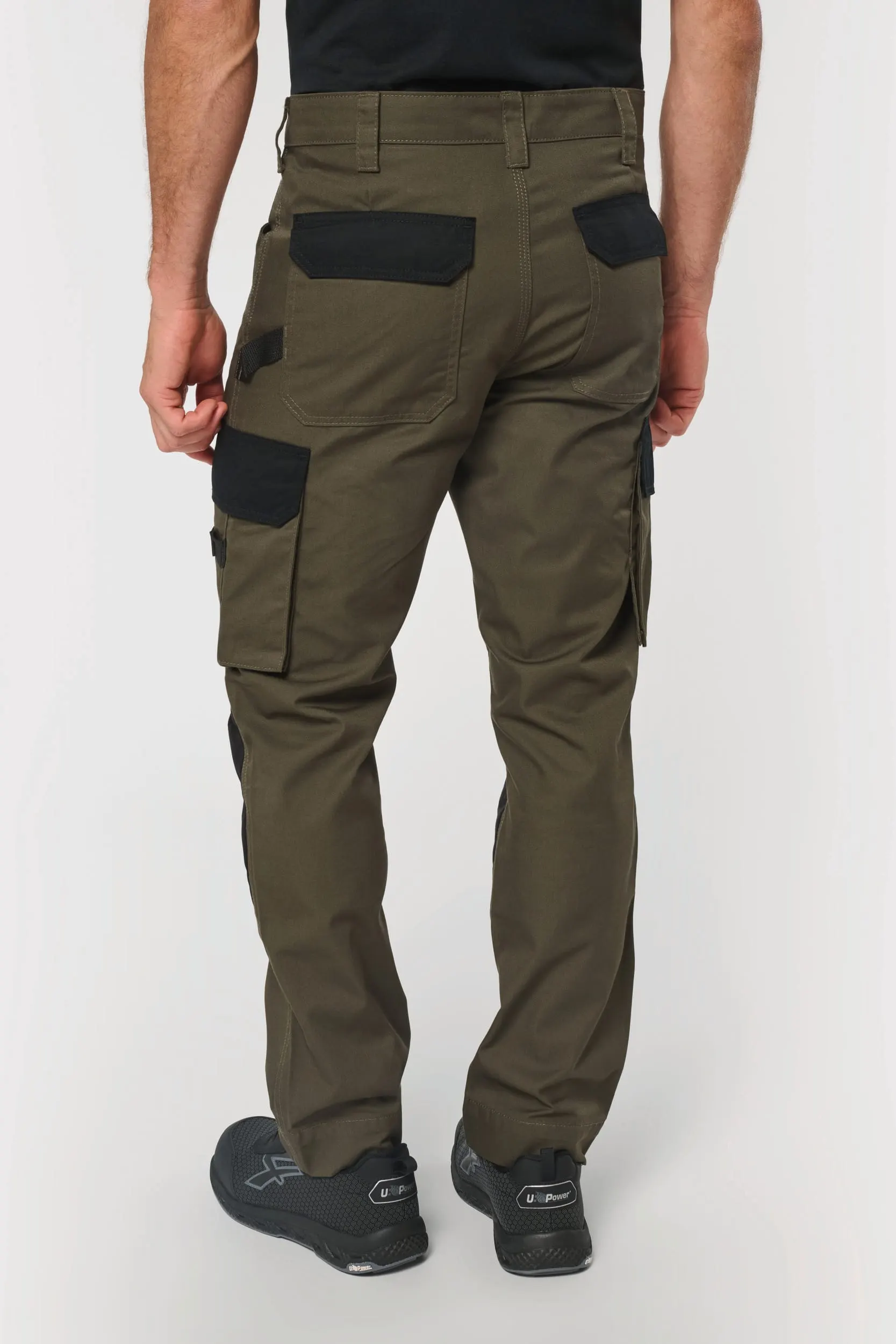 Pantalón de trabajo bicolor hombre