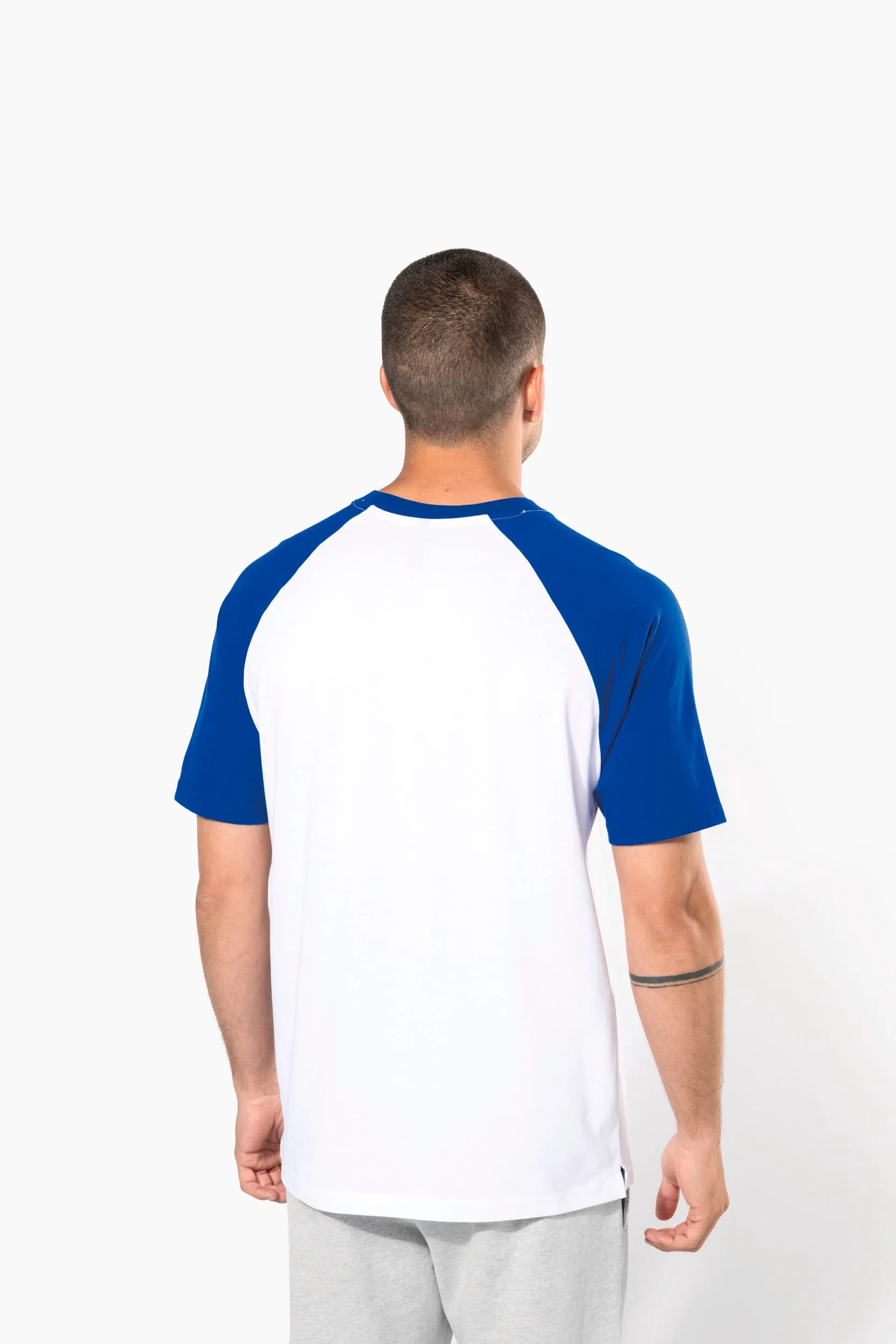 Baseball - camiseta bicolor manga corta hombre
