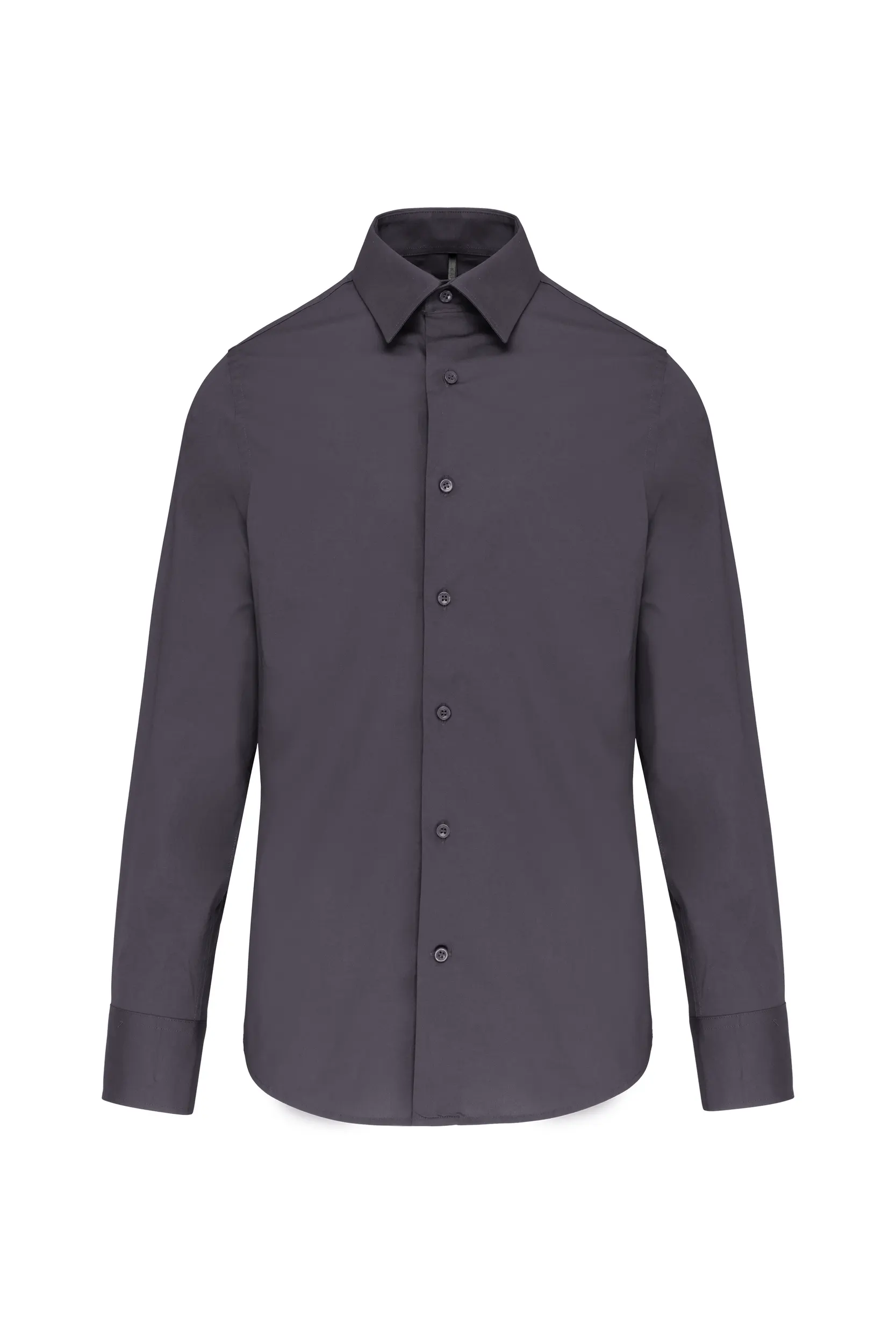 Camisa sin planchado de manga larga hombre
