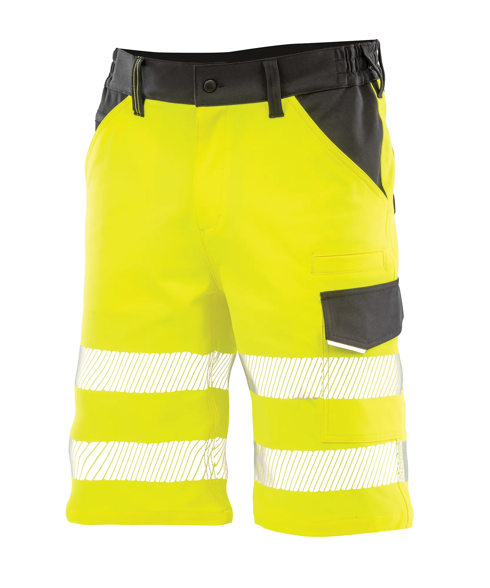 Pantalón corto de seguridad elástico reciclado Safe-Guard
