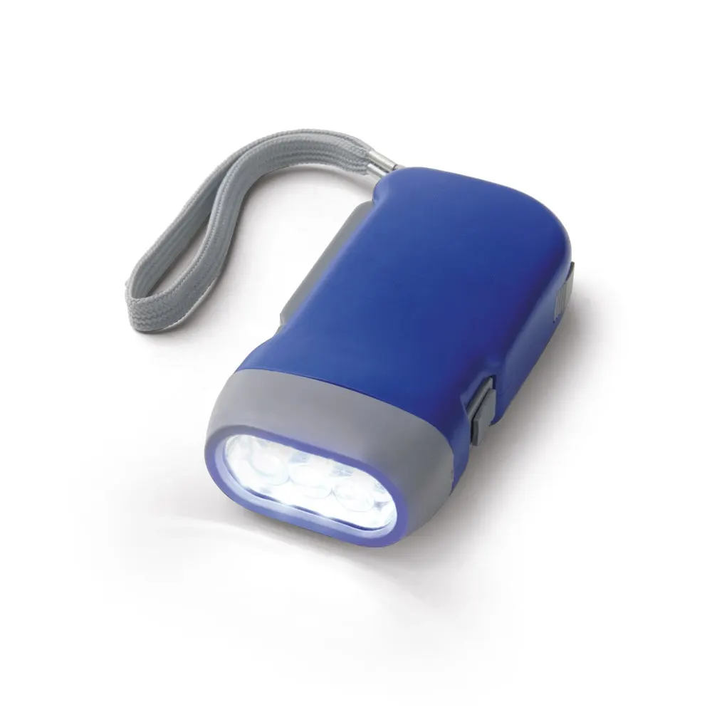 EDDIE. Linterna Dynamo con 3 leds