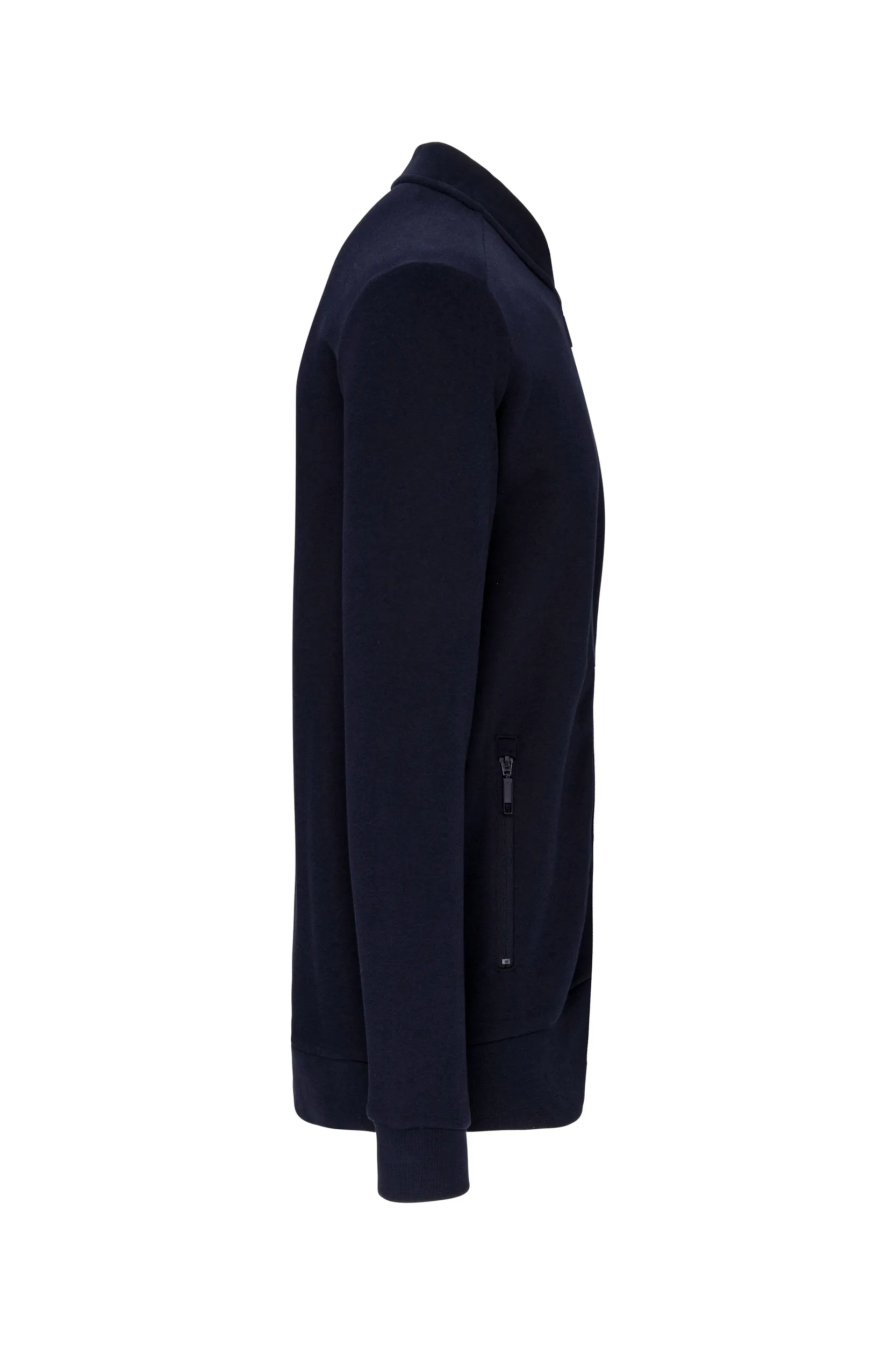 Chaqueta de felpa con cremallera