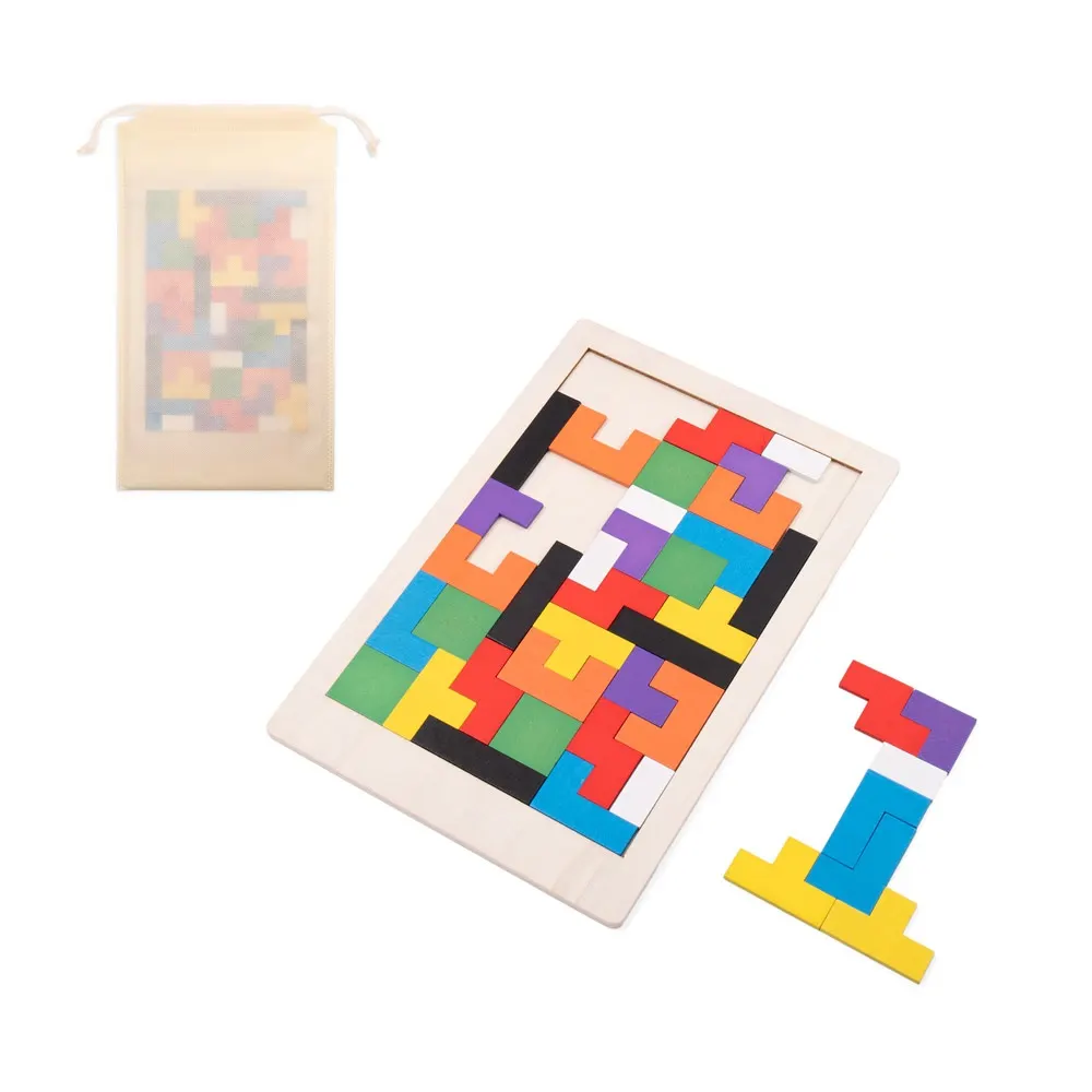 MOKI. Juego de construcción y encaje hecho de madera contrachapada