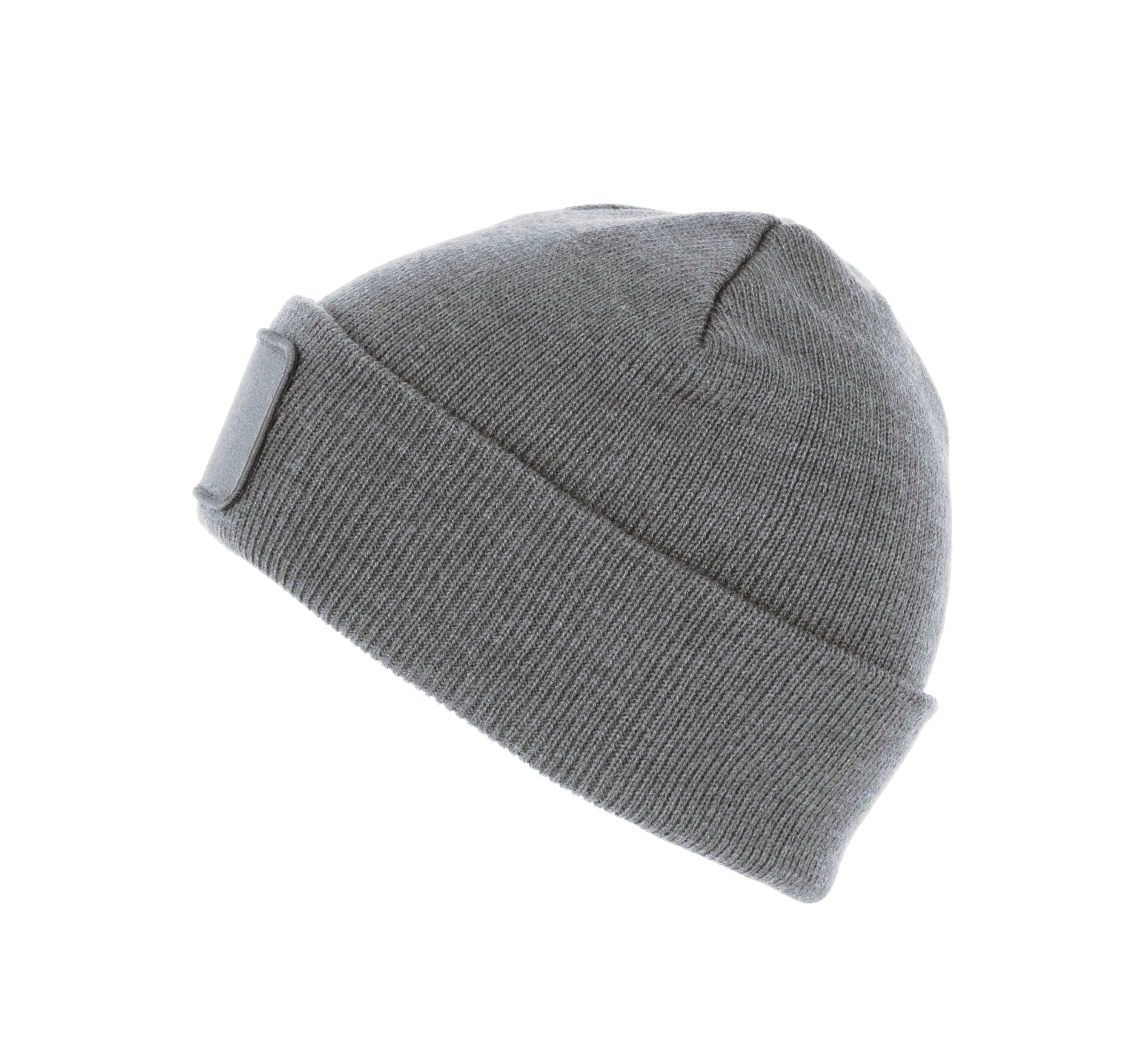 Gorro reciclado con parche