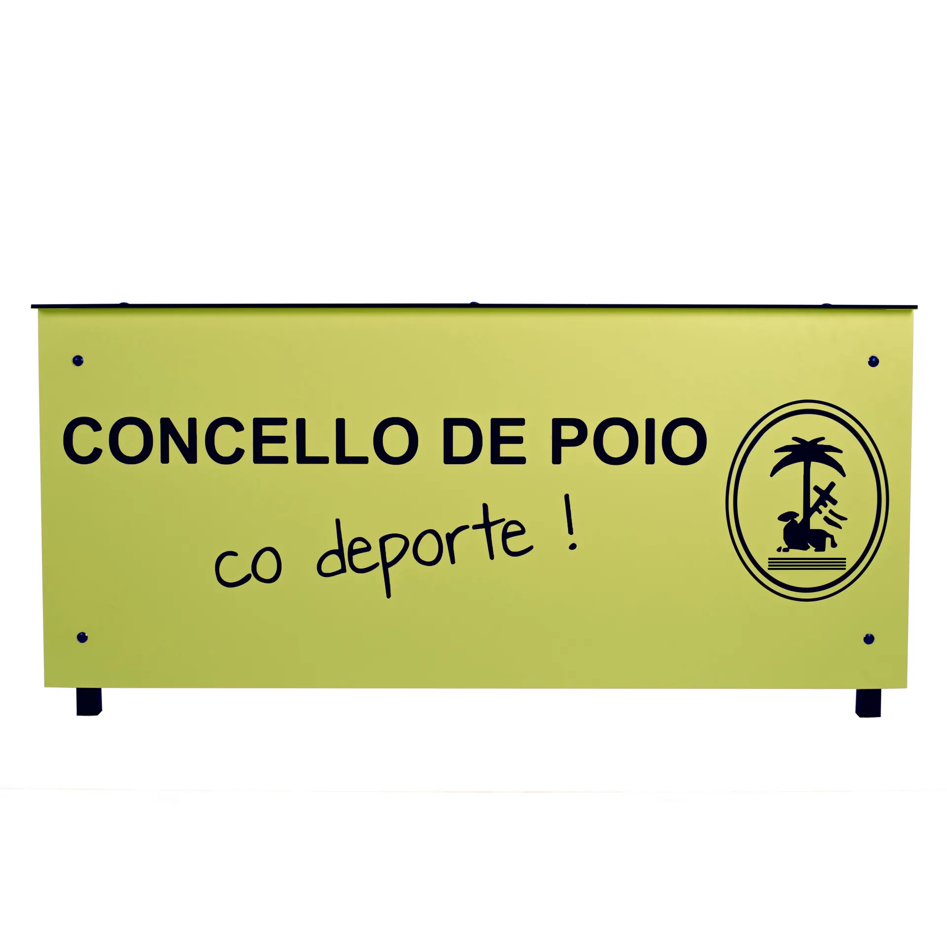 MESA ANOTADORES COMPLETA FENÓLICO 12MM COLOR PERSONALIZABLE