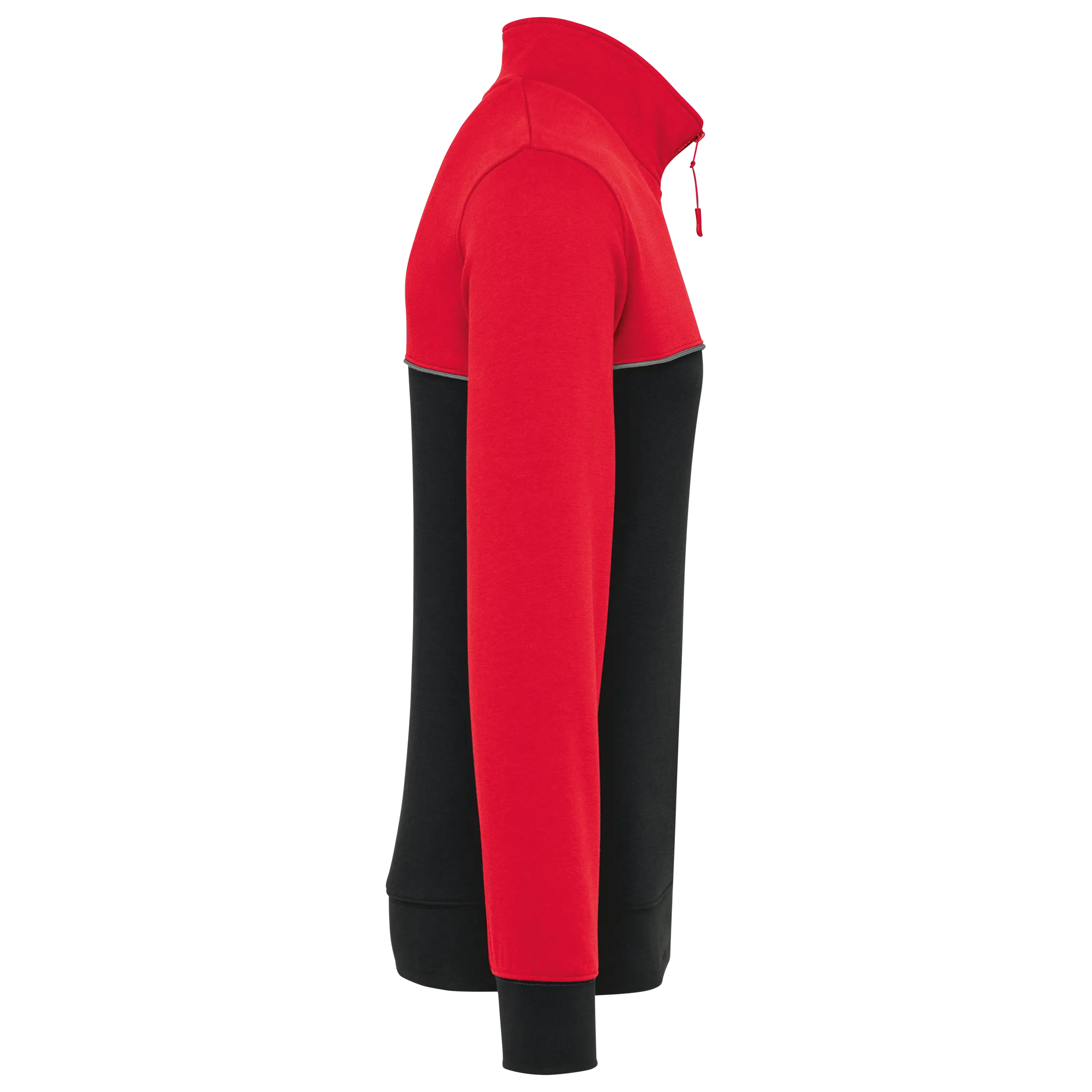 Sudadera 1/4 cremallera ecorresponsable– Unisex