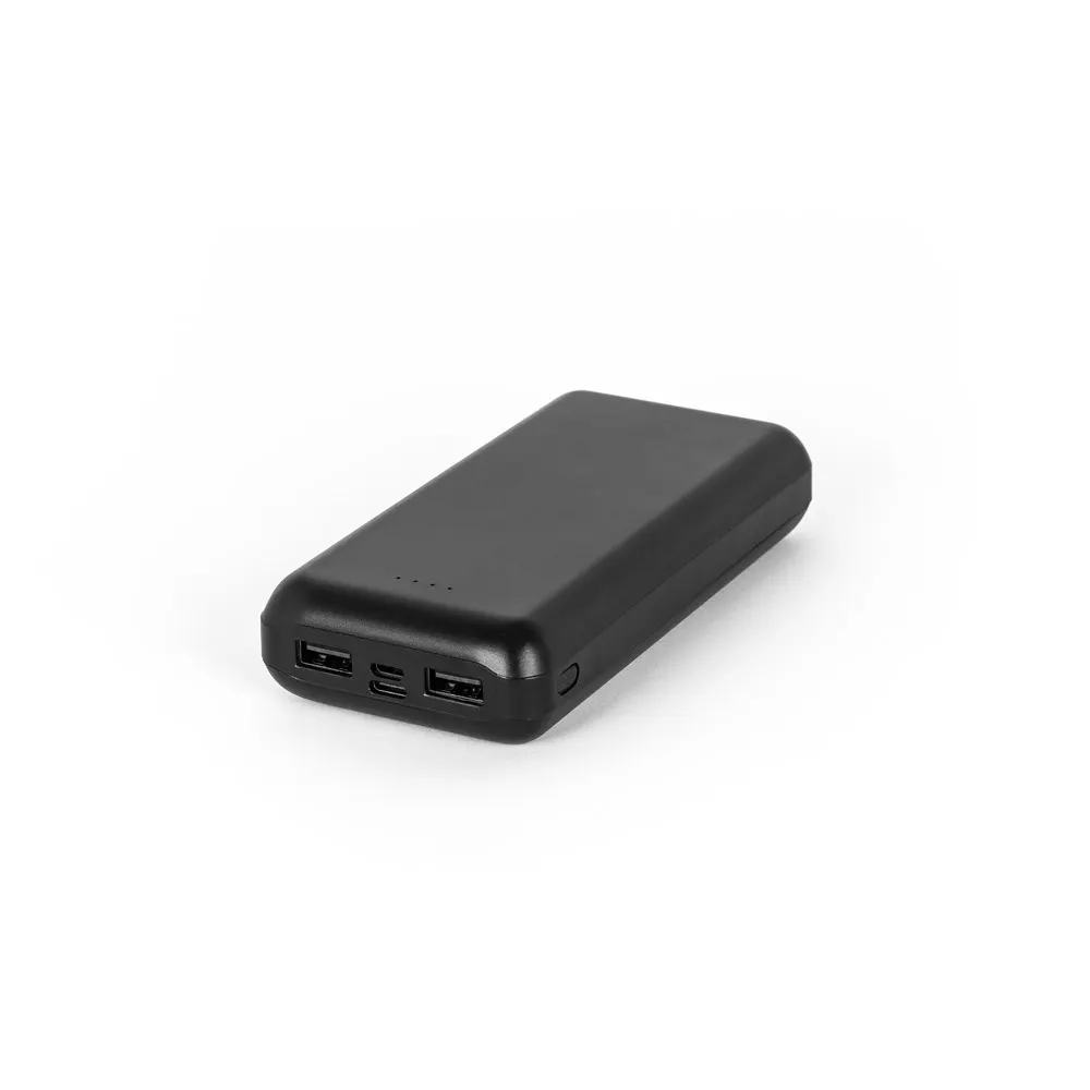 LEAKEY 20. Batería externa de 20'000 mAh en ABS reciclado (100% rABS)