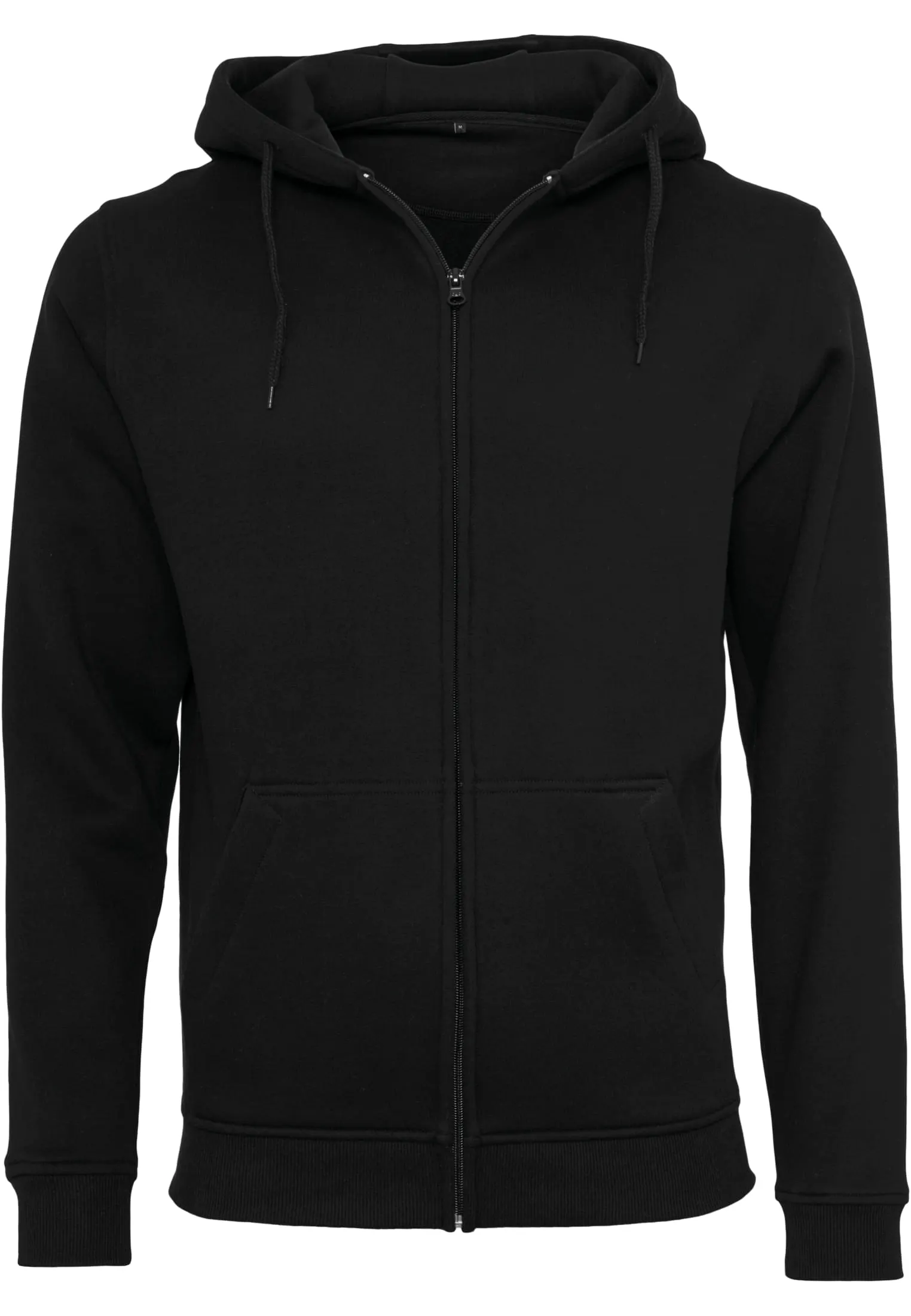 Sudadera con capucha y cremallera de tejido grueso