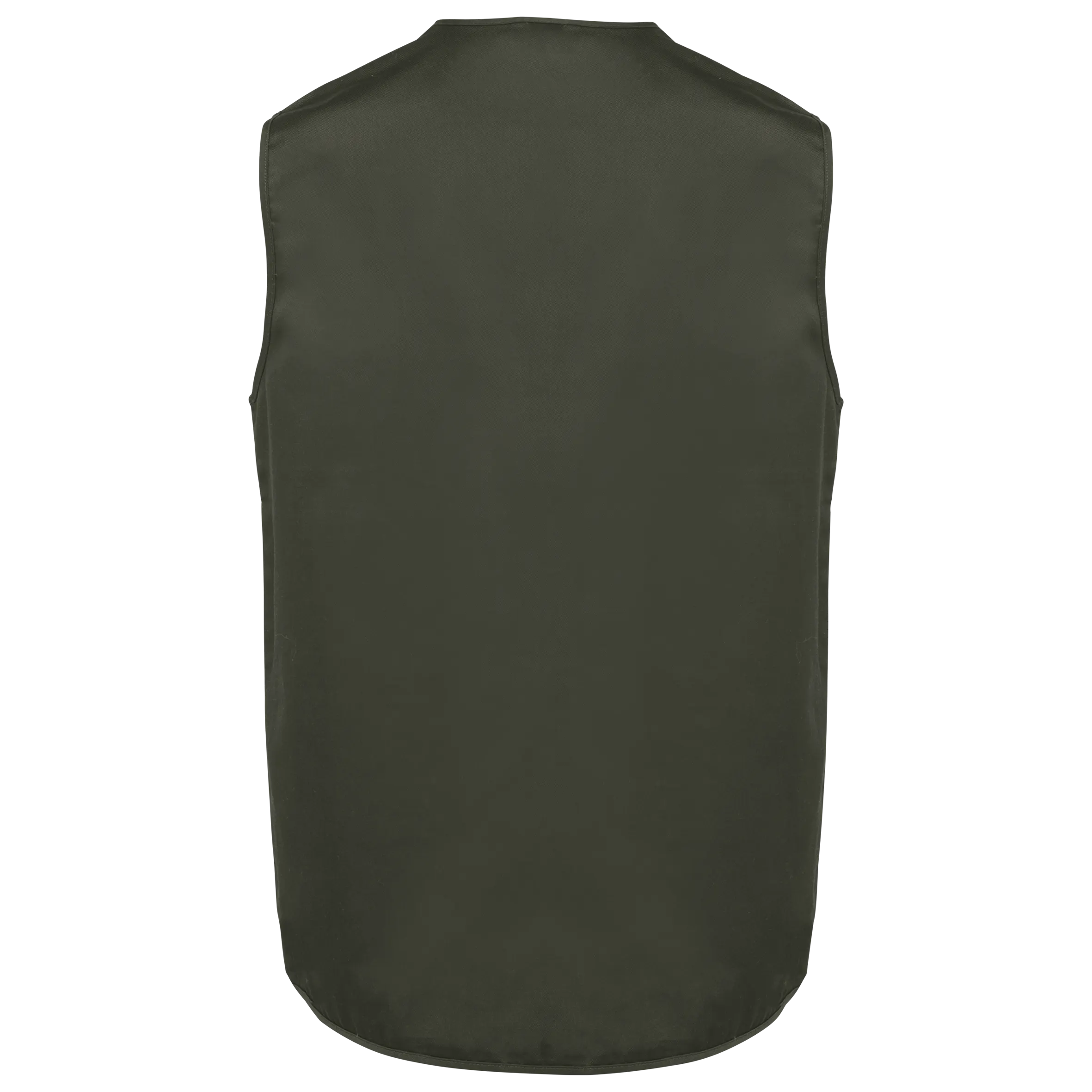 Chaleco polialgodón multibolsillos con forro  - Unisex