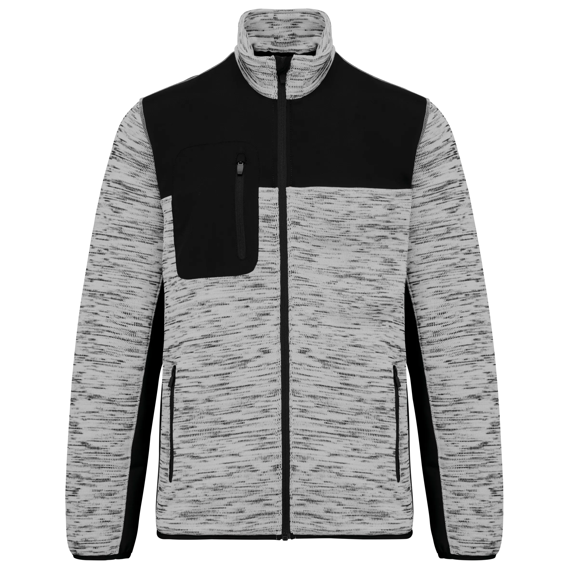 Chaqueta polytricot reciclada hombre