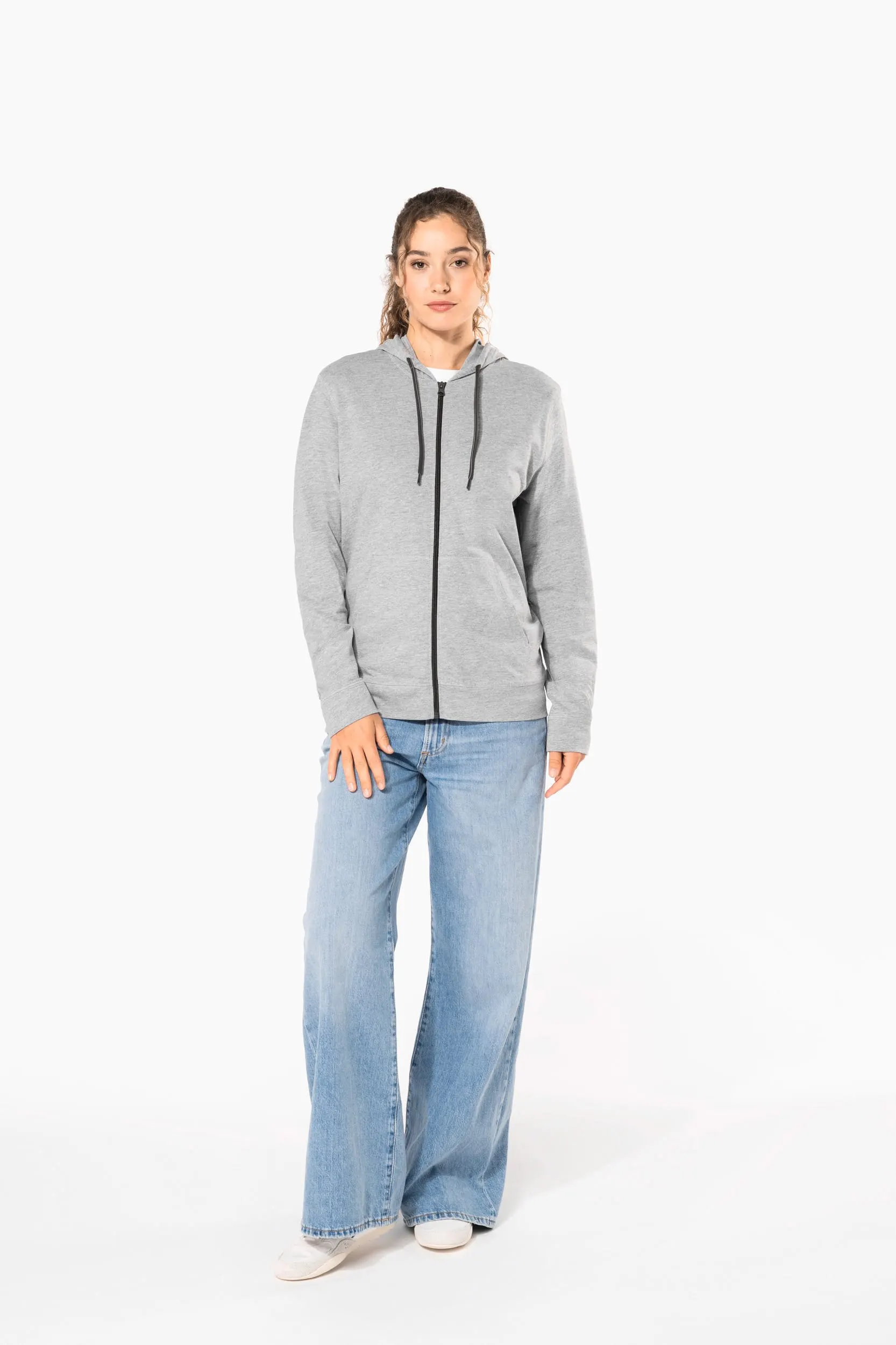 Sudadera ligera algodón con capucha