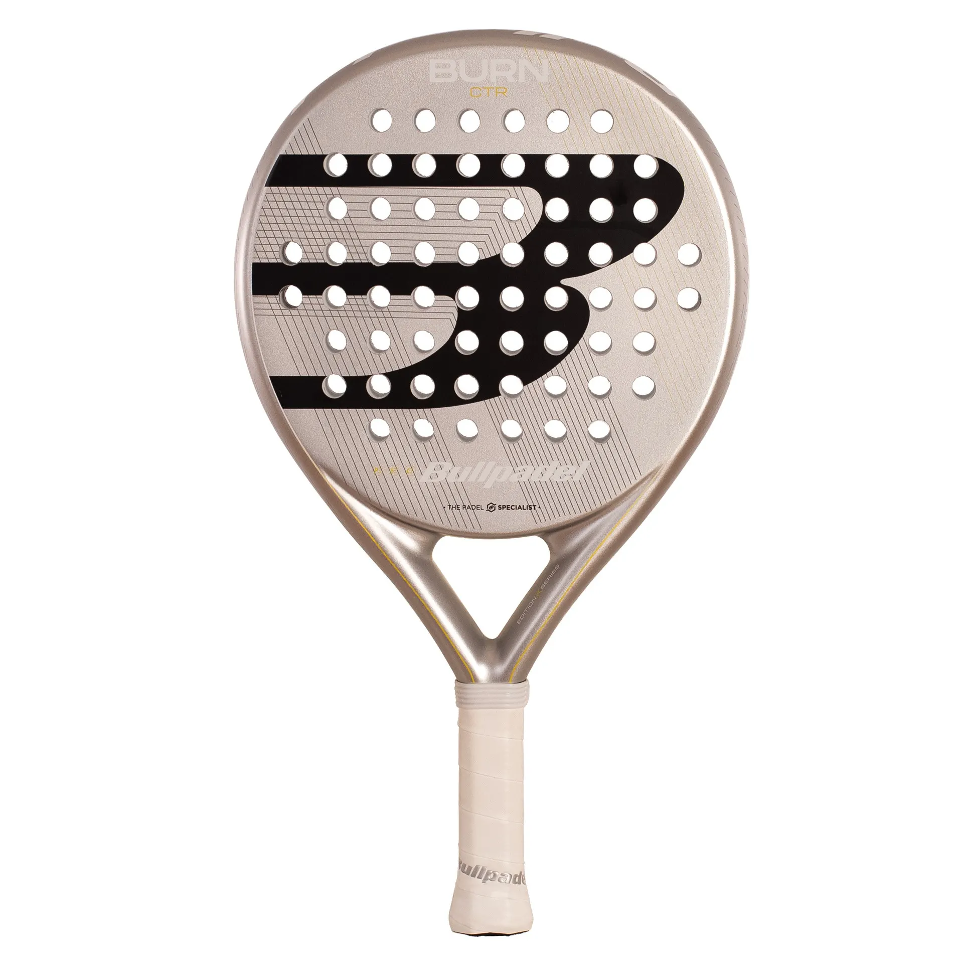 PALA DE PÁDEL BULLPADEL BURN CONTROL WHITE