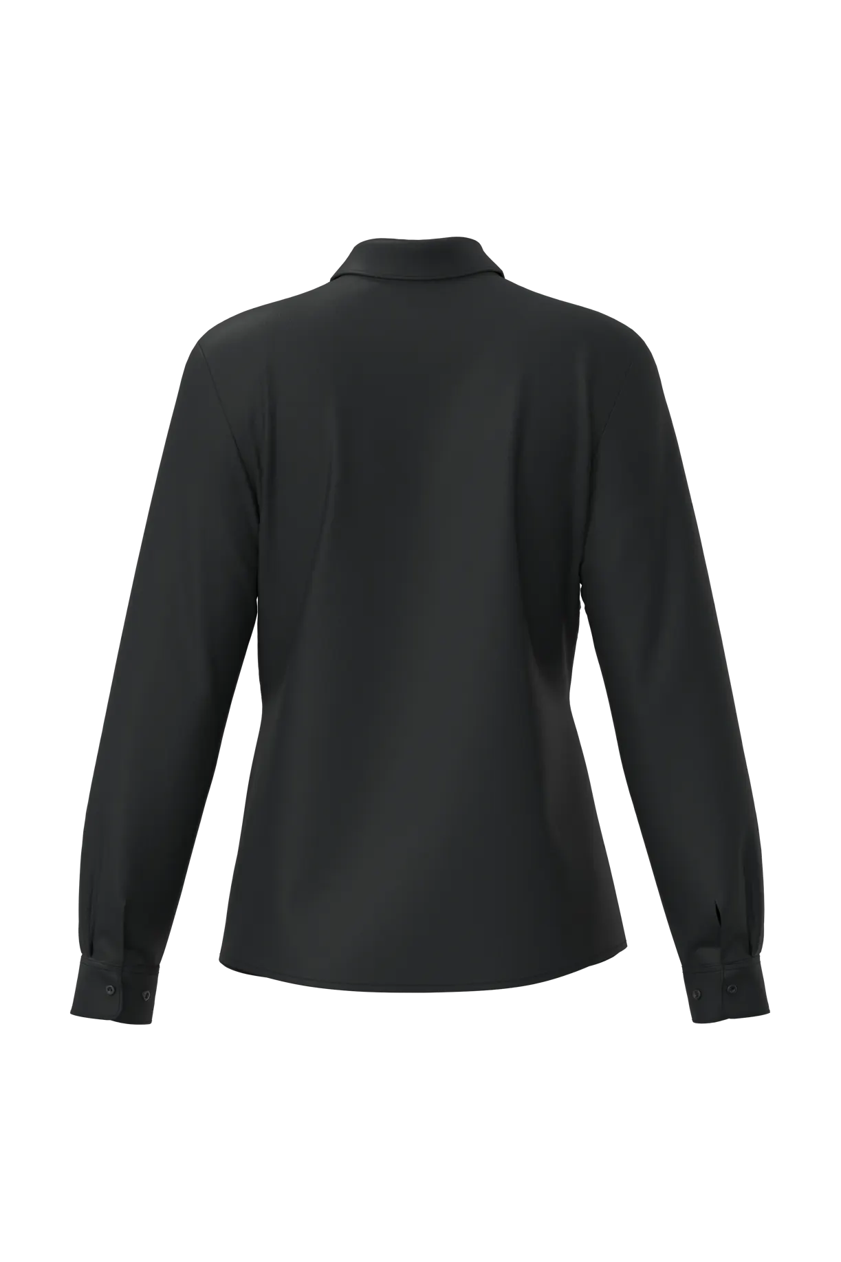 Camisa popelina de polialgodón de fácil cuidado para mujer