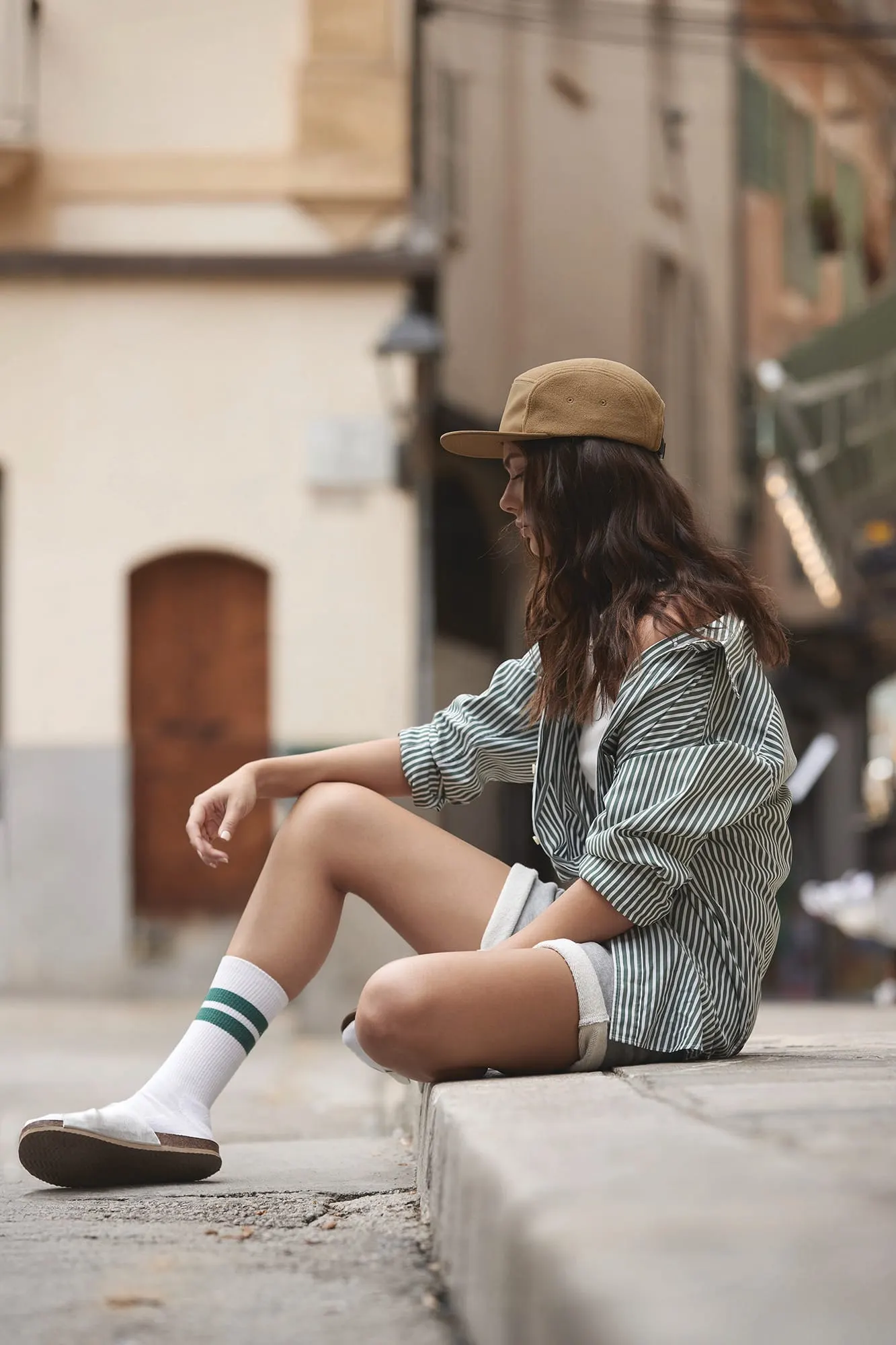 Gorra para exteriores de polar reciclado<br/>