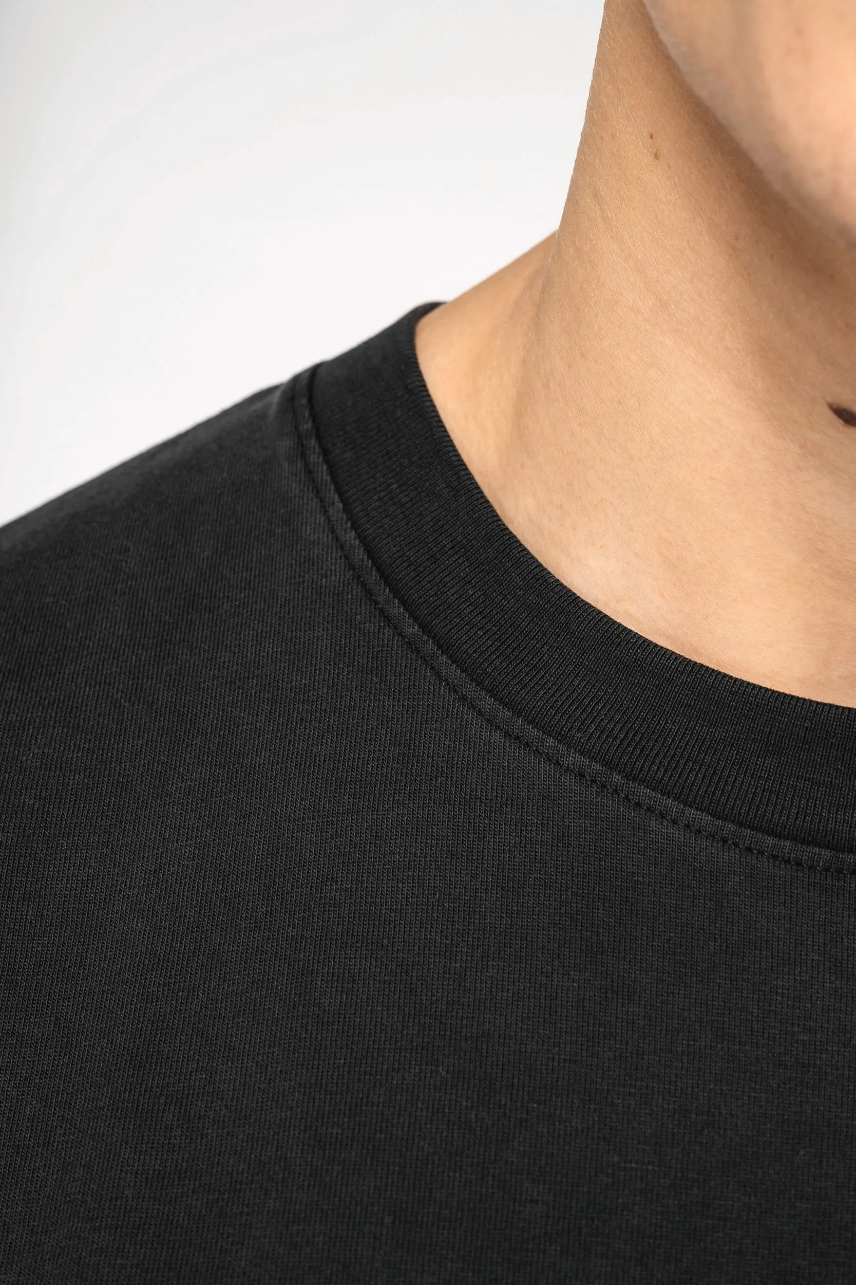 Camiseta ecorrersponsable oversize efecto lavado hombre