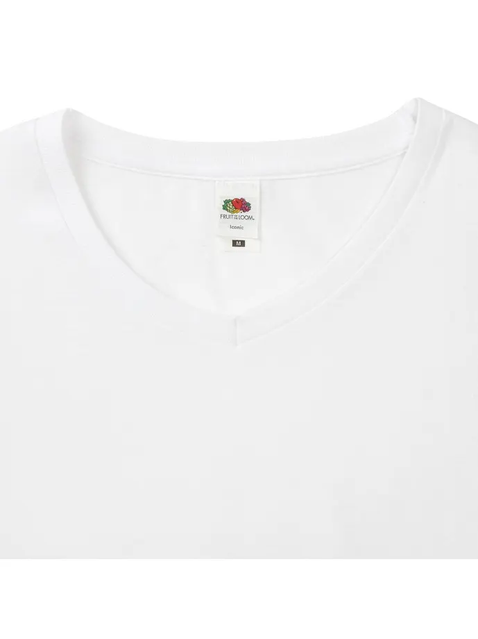 CAMISETA FRUIT OF THE LOOM ICONIC 150 V-NECK T