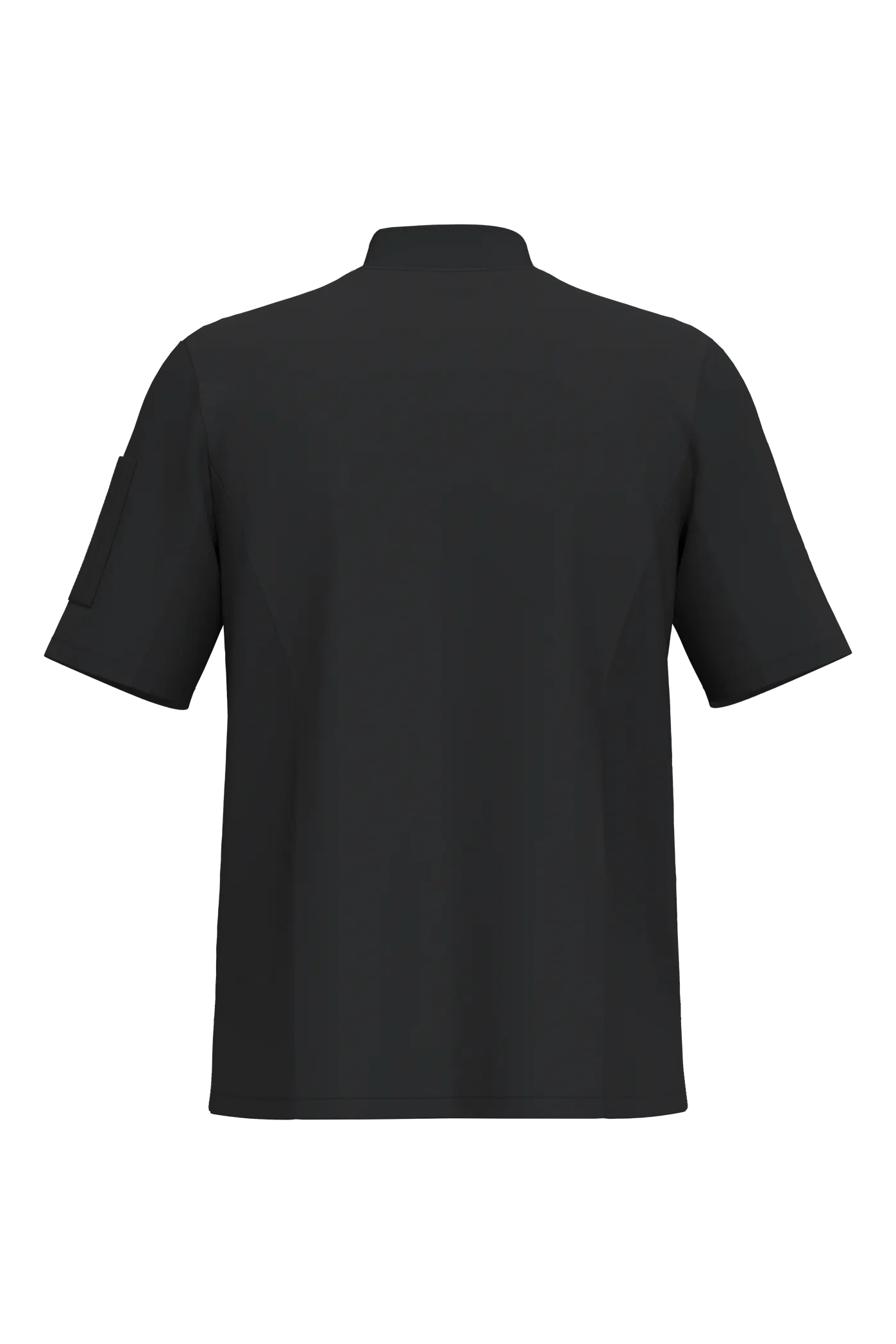 Chaqueta de cocina ecorresponsable y transpirable de manga corta unisex
