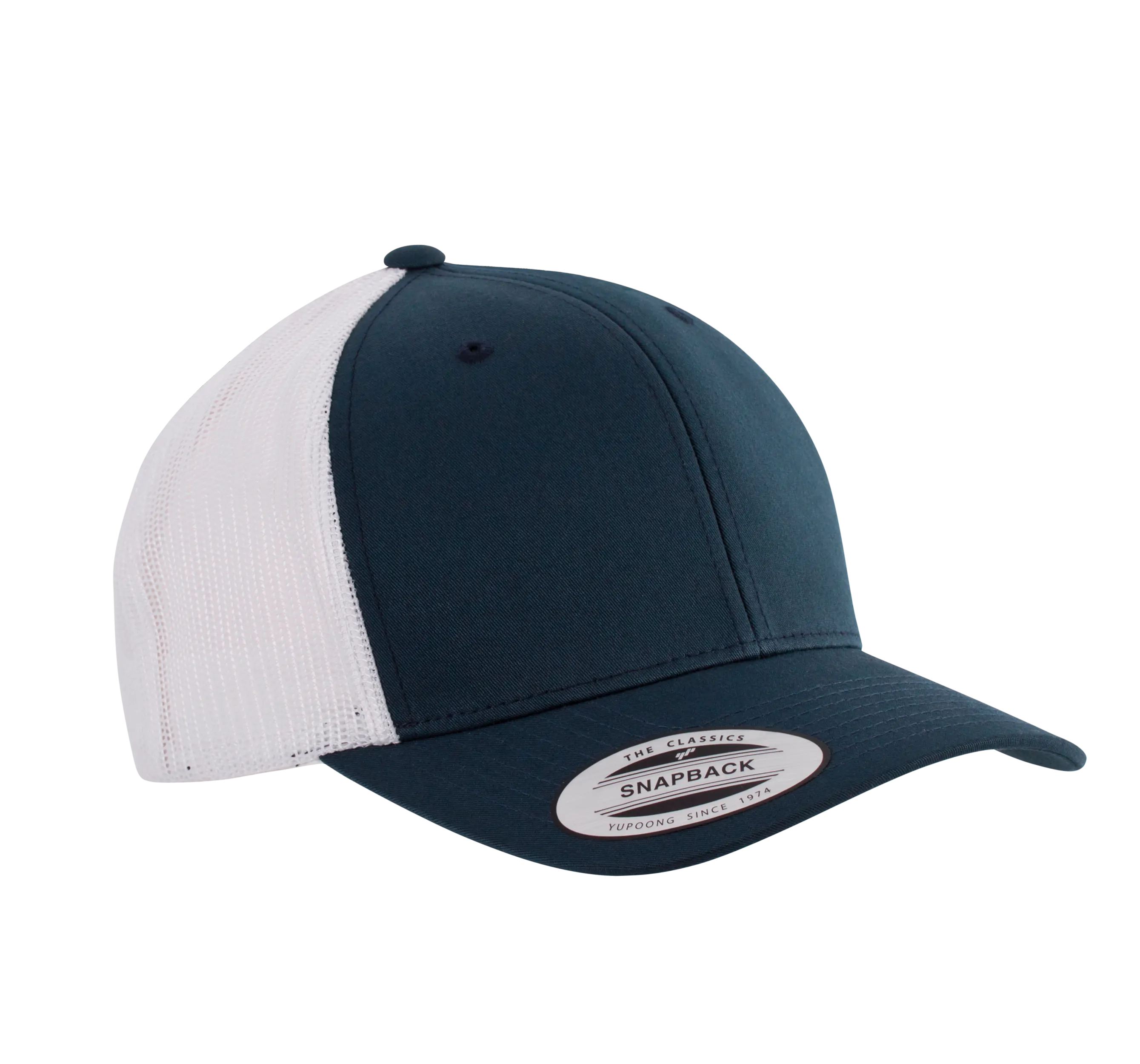 Gorra Trucker modelo retro - 6 paneles