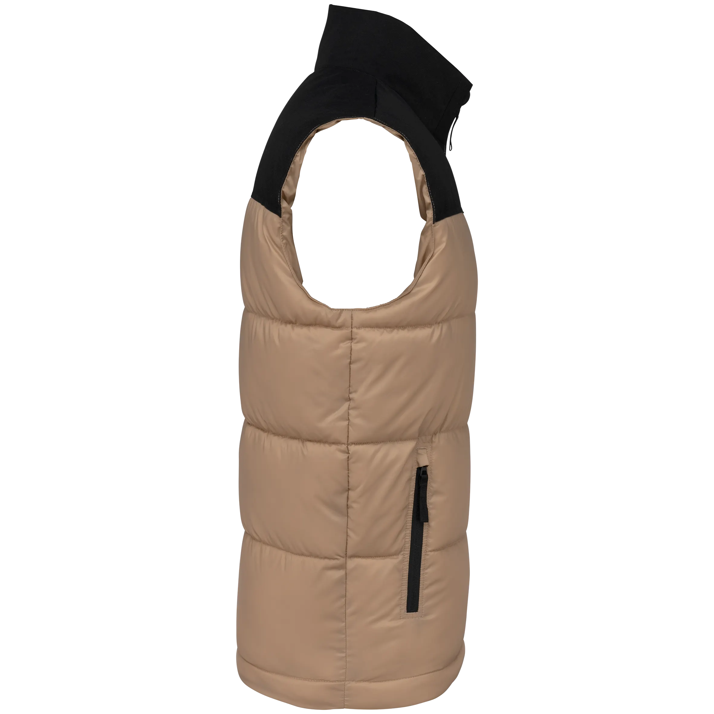 Chaleco acolchado bicolor unisex