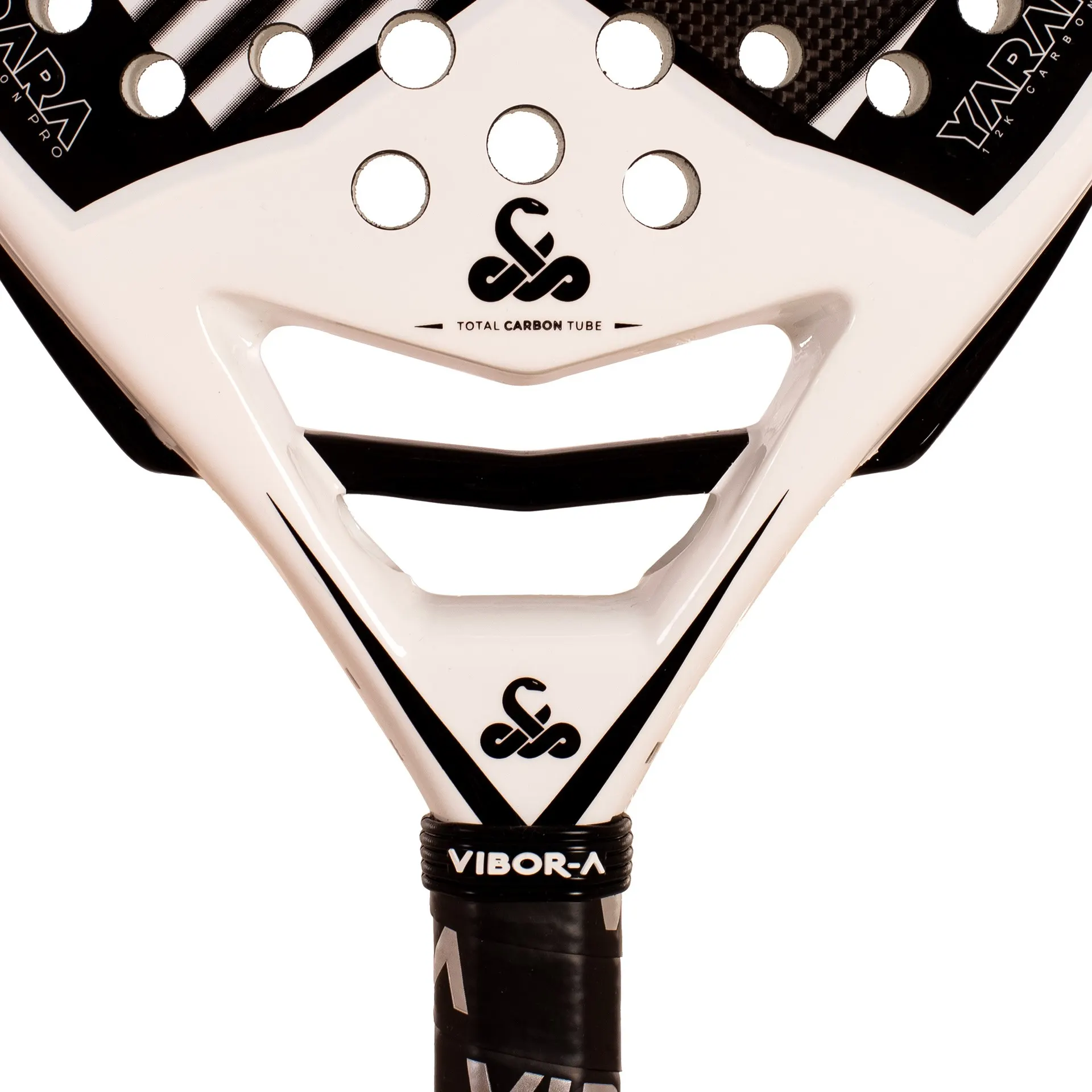 PALA DE PÁDEL VIBOR-A YARARA PRO WHITE 2.0
